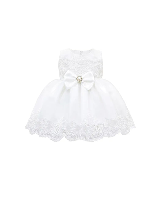 Newborn 6-Piece Lace & Tulle Princess Dress Set