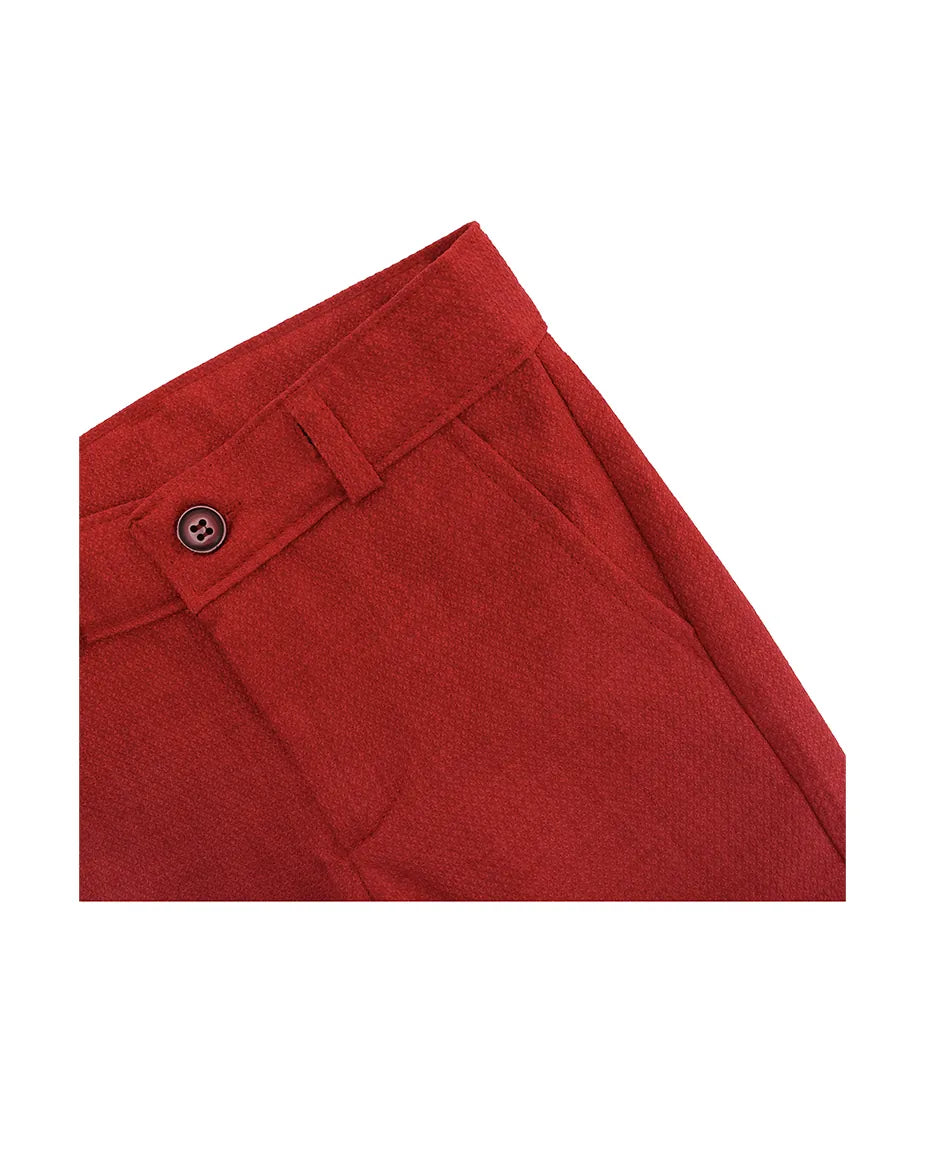 Boys Formal Slim Fit 4 Piece Pant Set