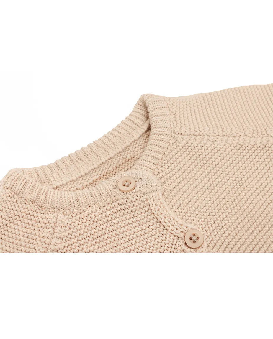 Baby Girls' Knit Long Sleeve Ruffled Cardigan Bolero Shrug