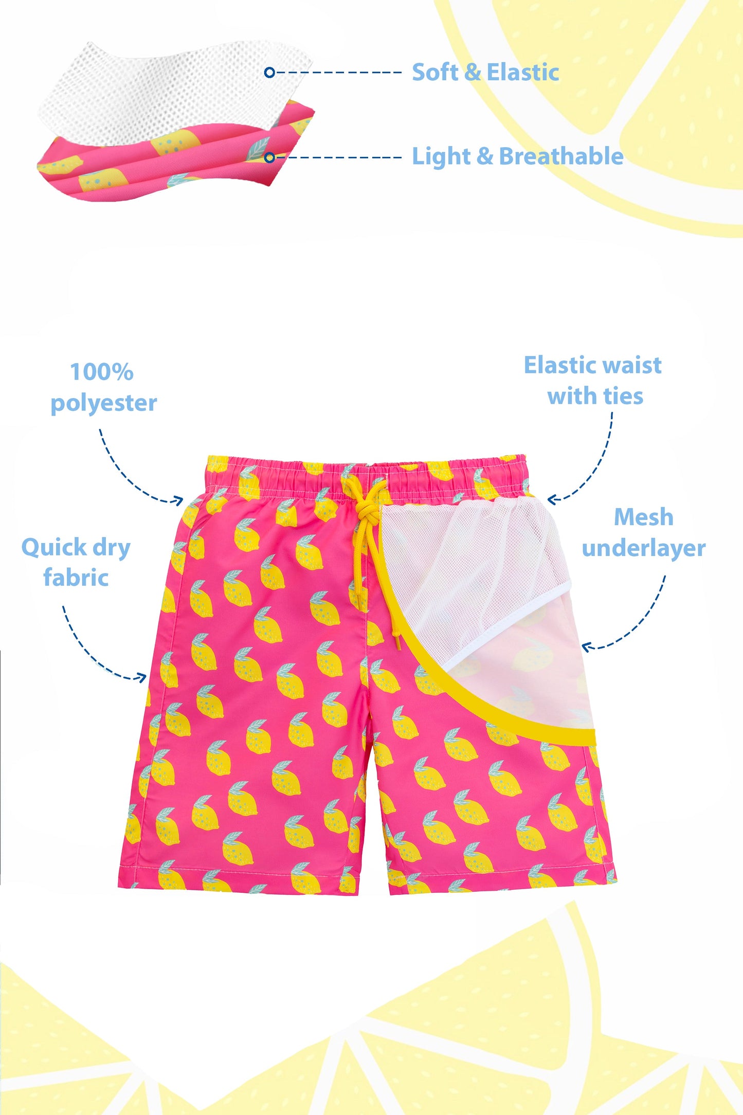 Boys Swim Trunks Toddler Boy Swim Shorts Bathing Suit Swimwear