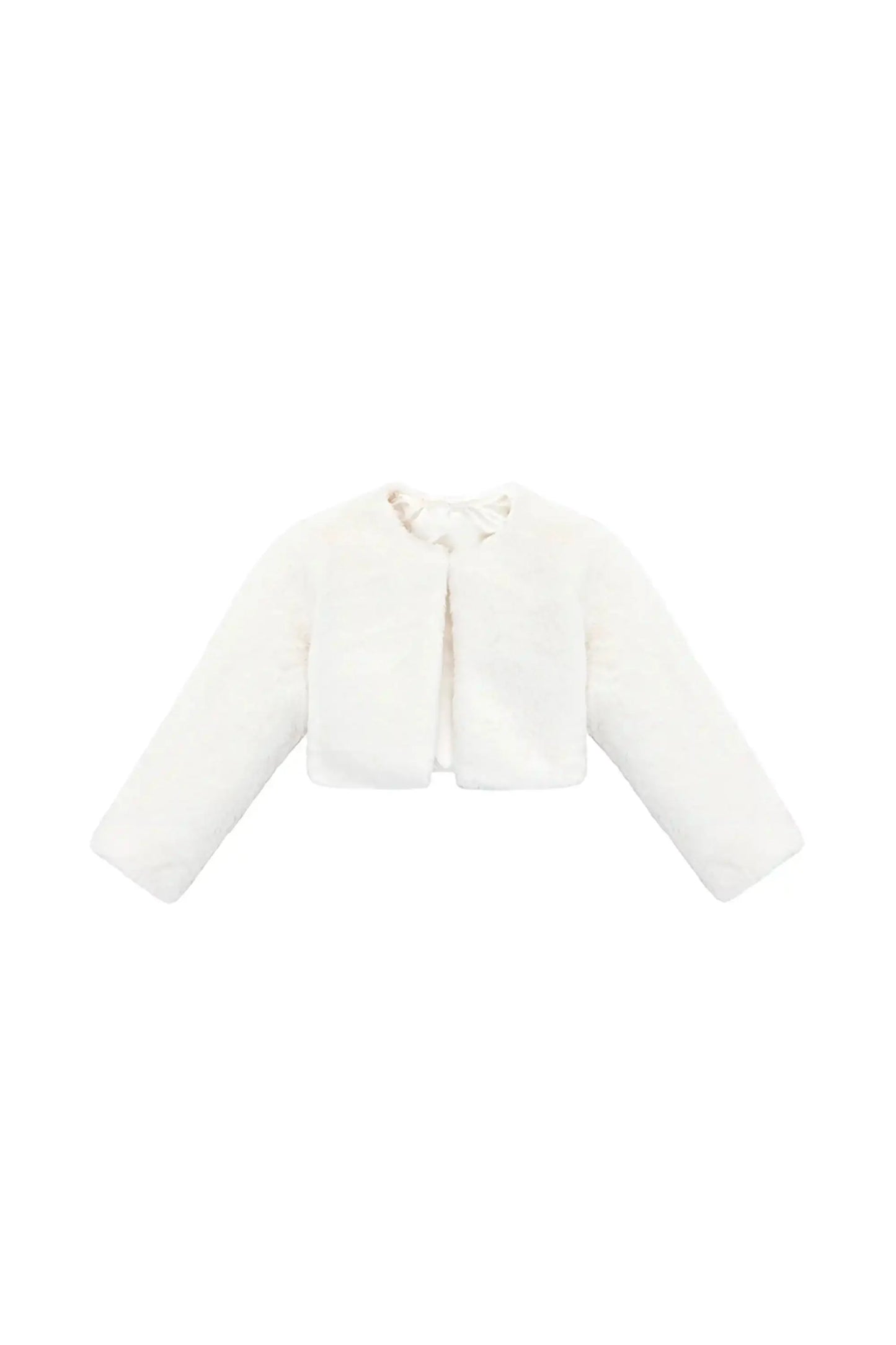 Girls' Bolero Cozy Faux Fur Jacket Shrug