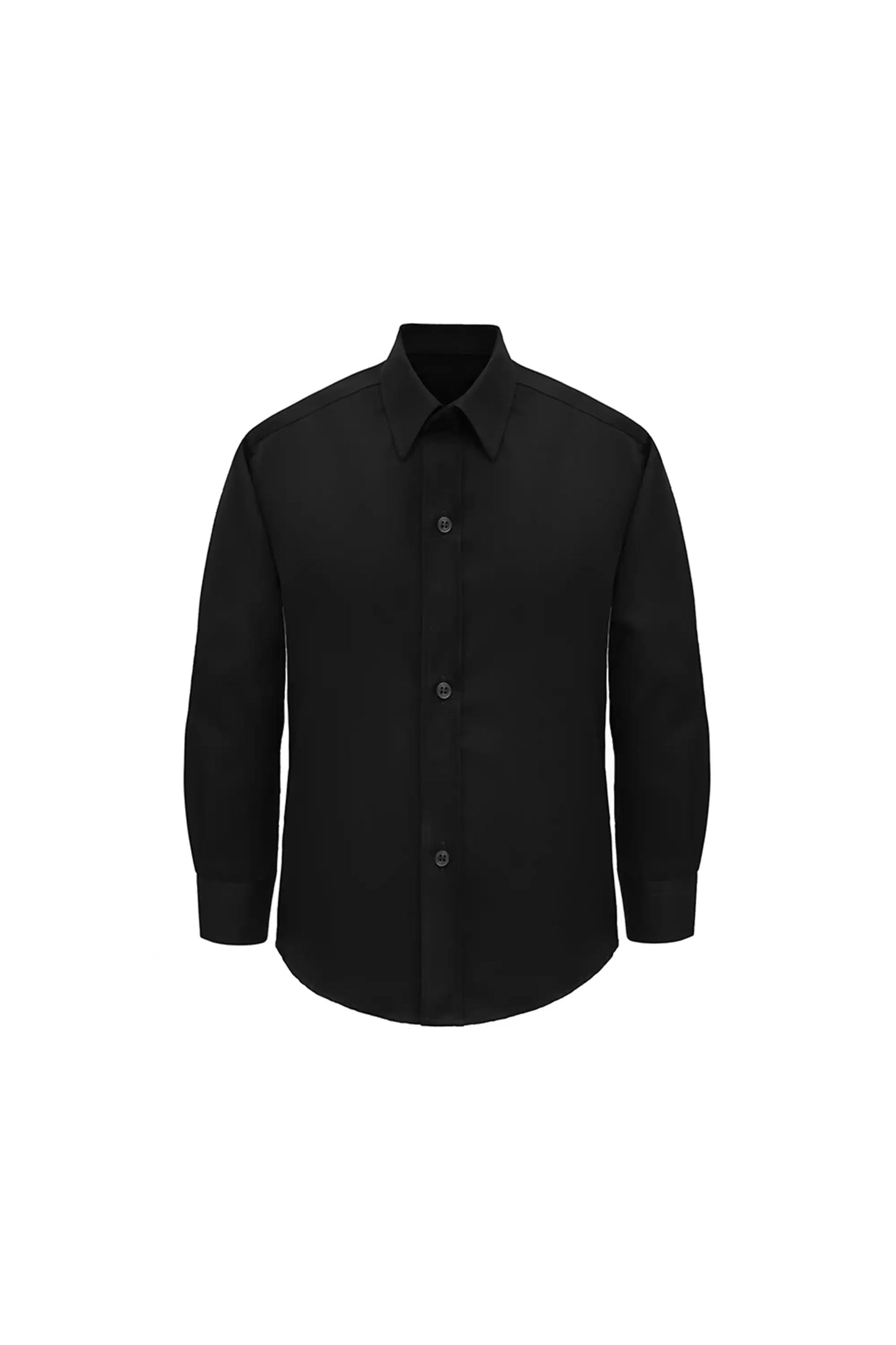 Boys' Button Down Shirt Solid Long Sleeve Dress Shirt