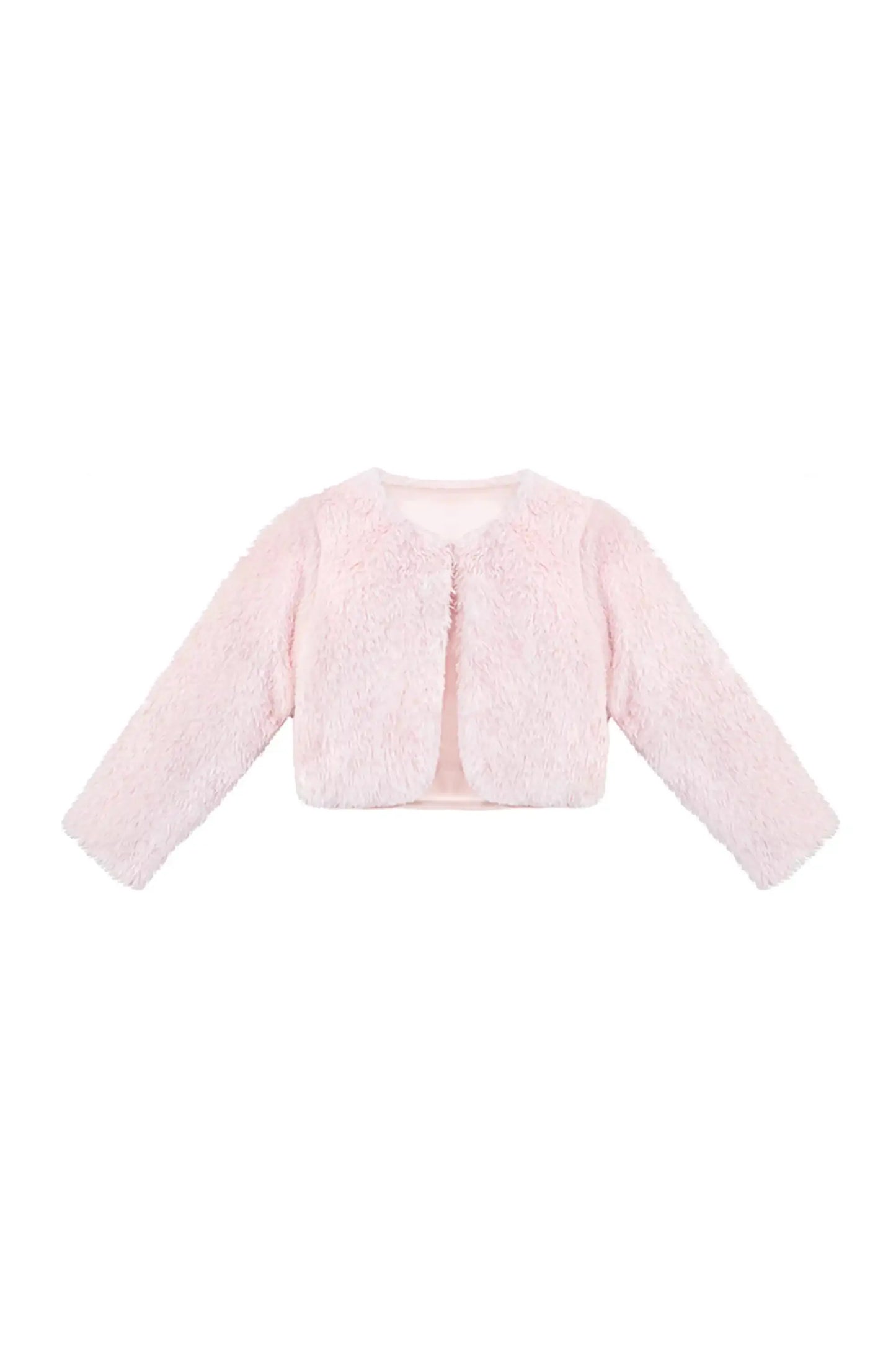 Girls' Bolero Cozy Faux Fur Jacket Shrug