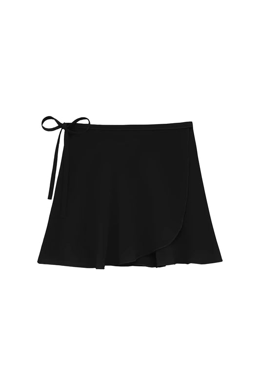 Girls Ballet Skirt Chiffon Wrap/Pull-On Dance Skirt