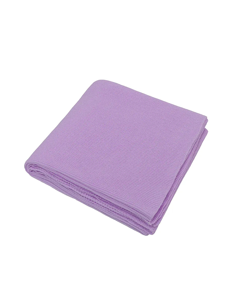 Baby Girl Cotton Knit Receiving Blanket