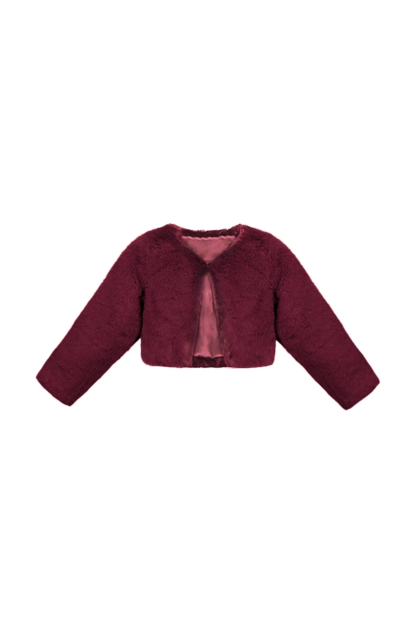 Girls' Bolero Cozy Faux Fur Jacket Shrug
