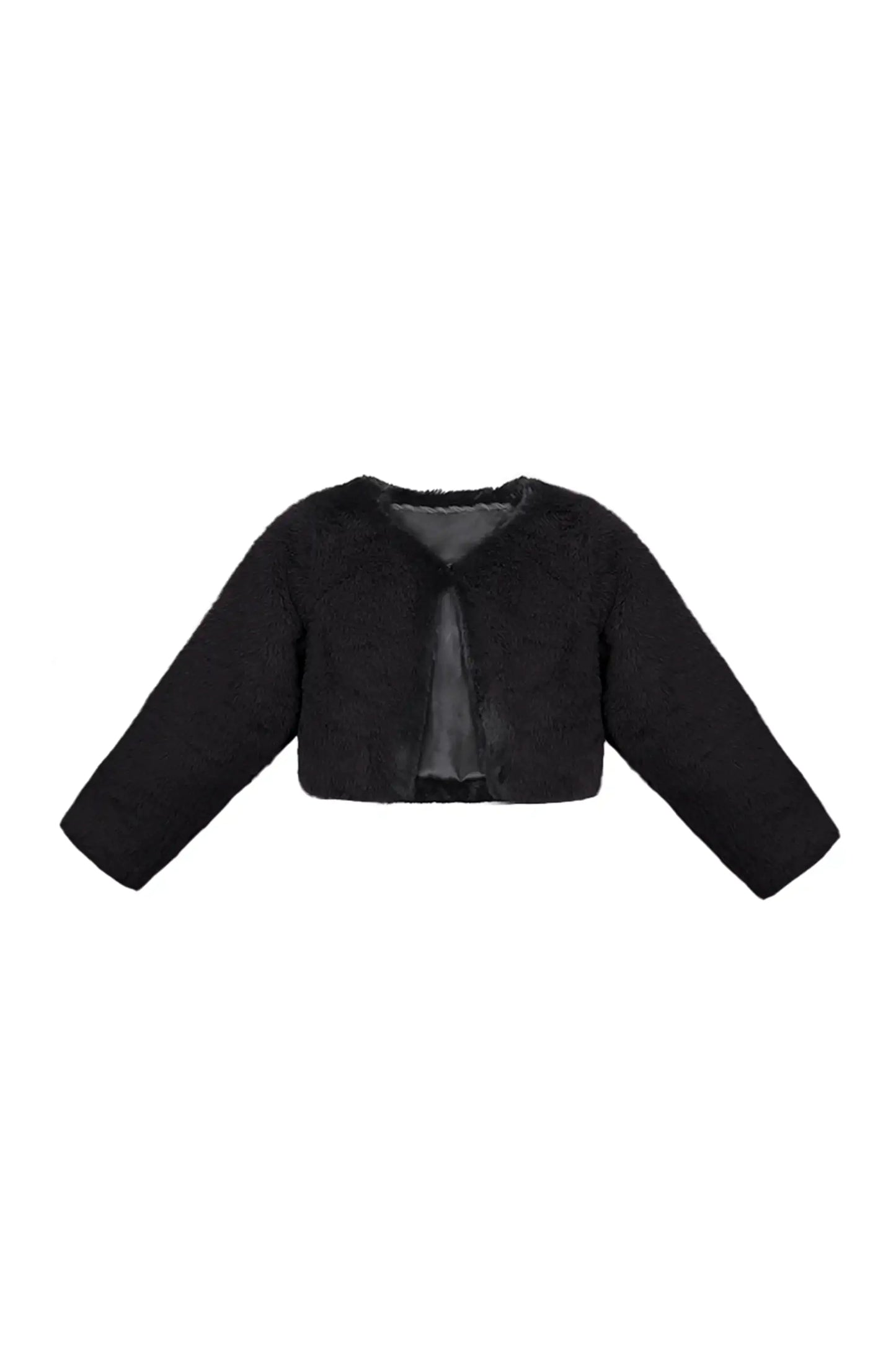 Girls' Bolero Cozy Faux Fur Jacket Shrug