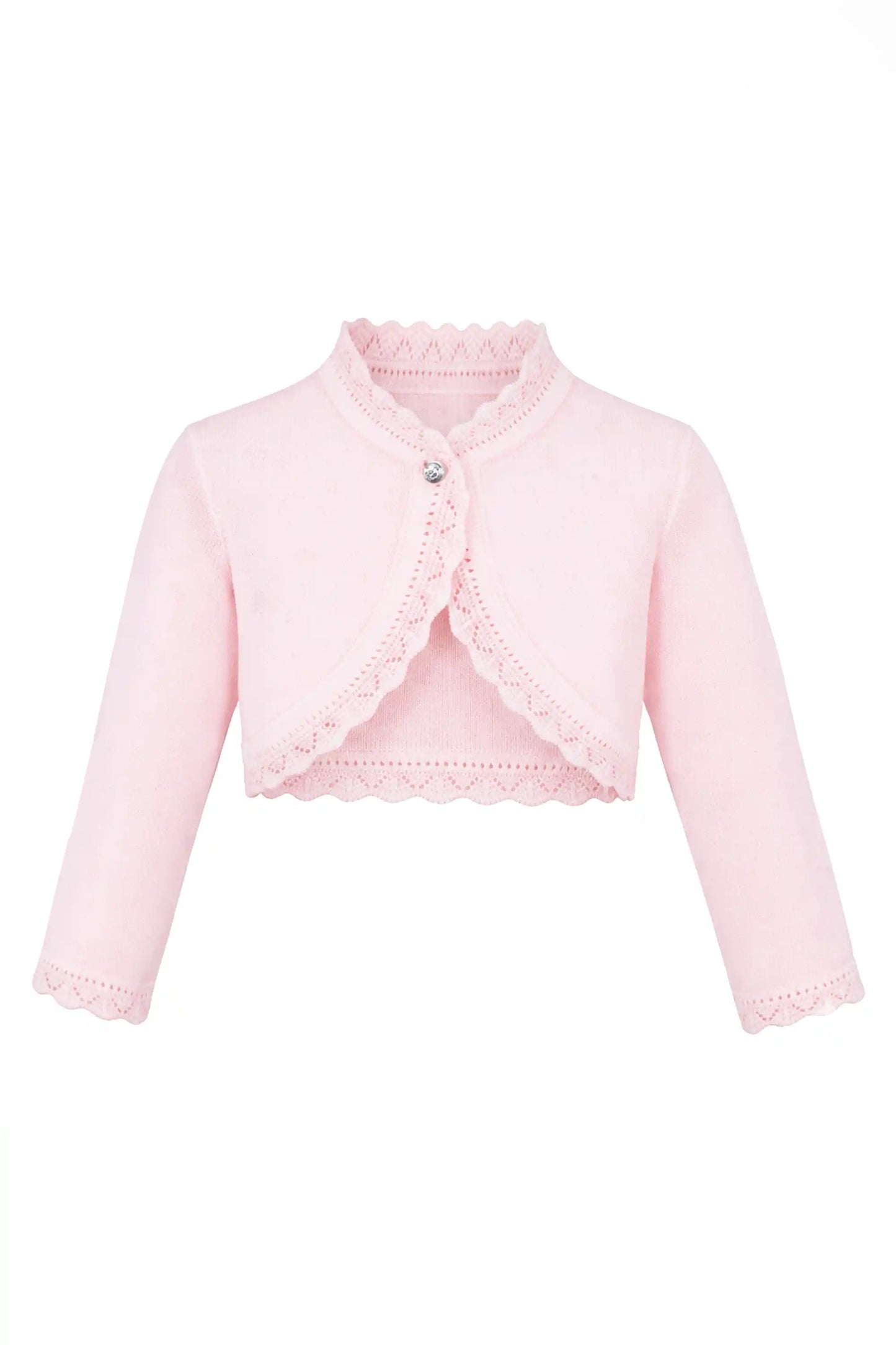 Baby Knit Button Detailed Bolero Cardigan