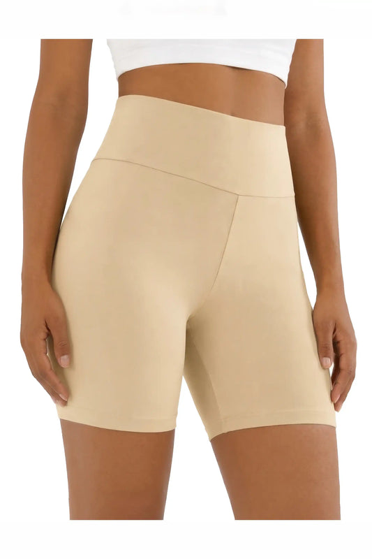 Girls High Waist Biker Shorts — Premium Soft 4-Way Stretch Yoga & Dance Athletic Shorts