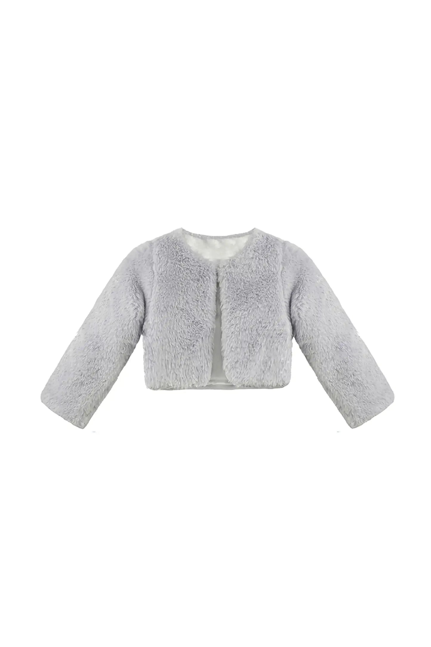 Girls' Bolero Cozy Faux Fur Jacket Shrug