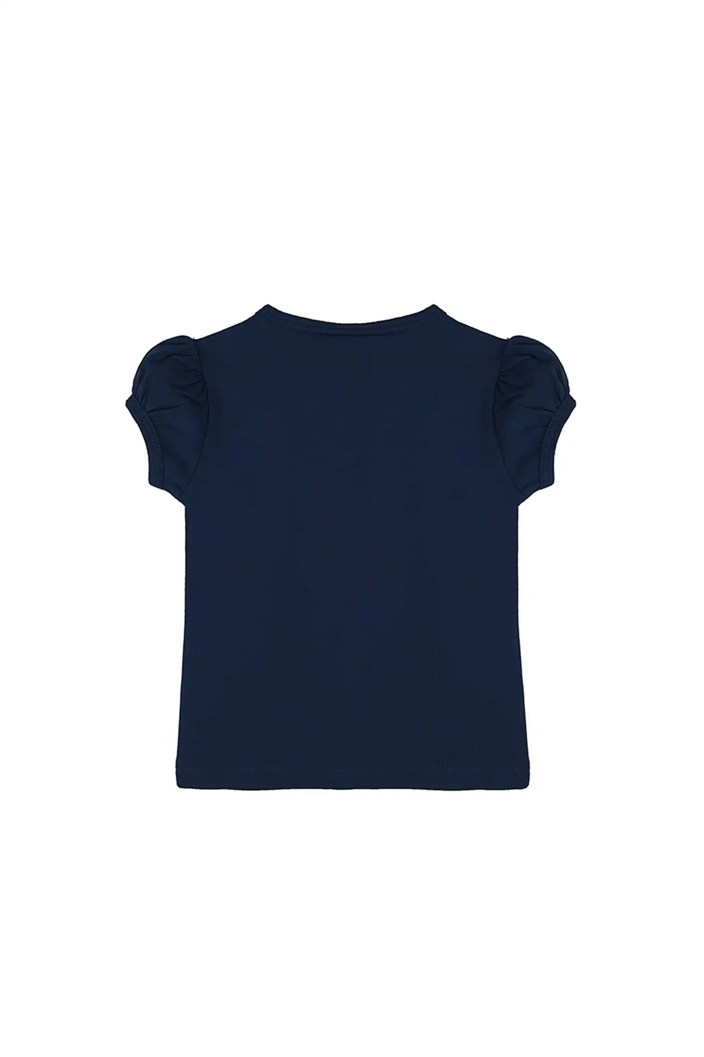 Baby Girls' Basic T-Shirt Short Sleeve Crewneck Tee