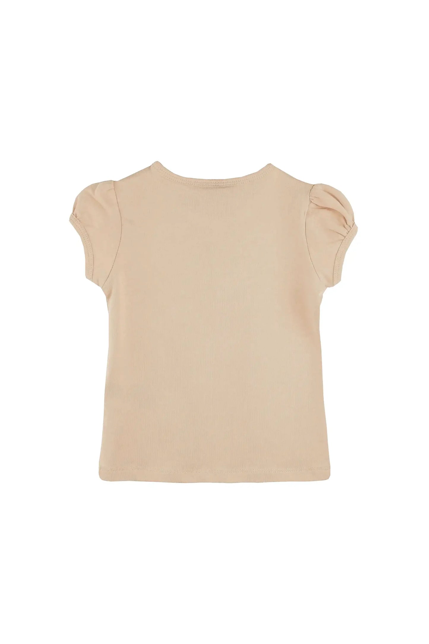 Baby Girls' Basic T-Shirt Short Sleeve Crewneck Tee