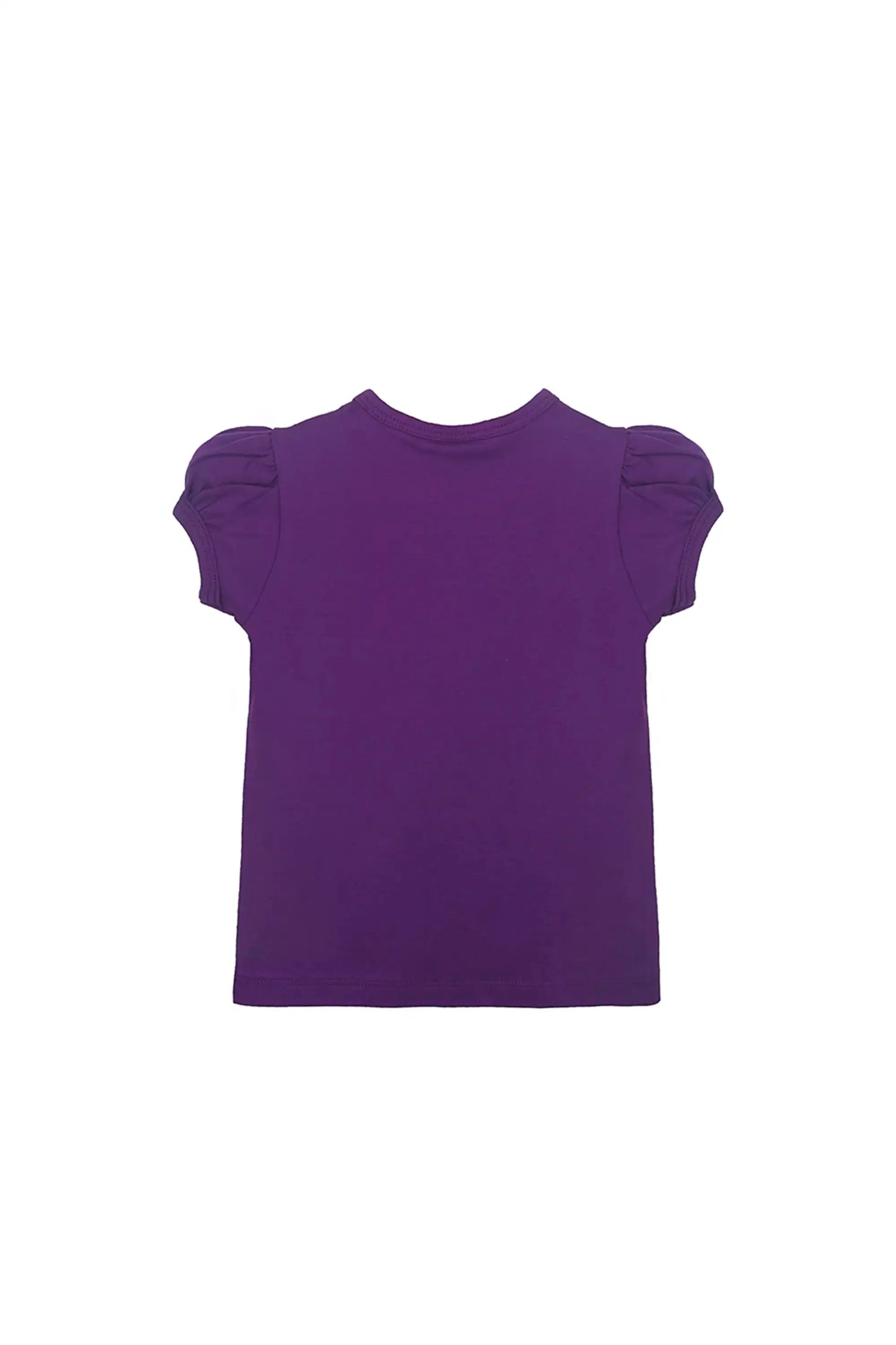 Baby Girls' Basic T-Shirt Short Sleeve Crewneck Tee