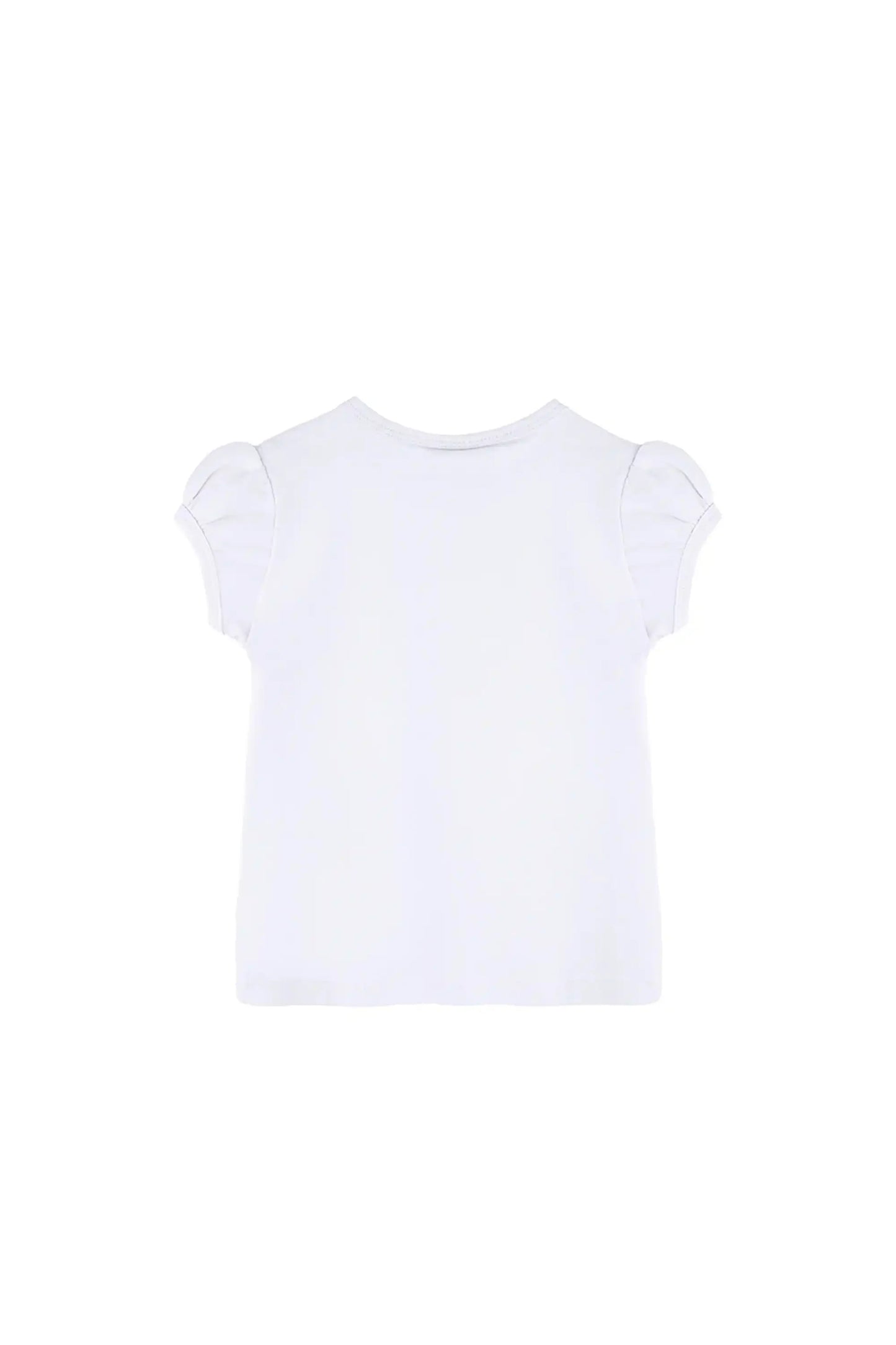 Baby Girls' Basic T-Shirt Short Sleeve Crewneck Tee