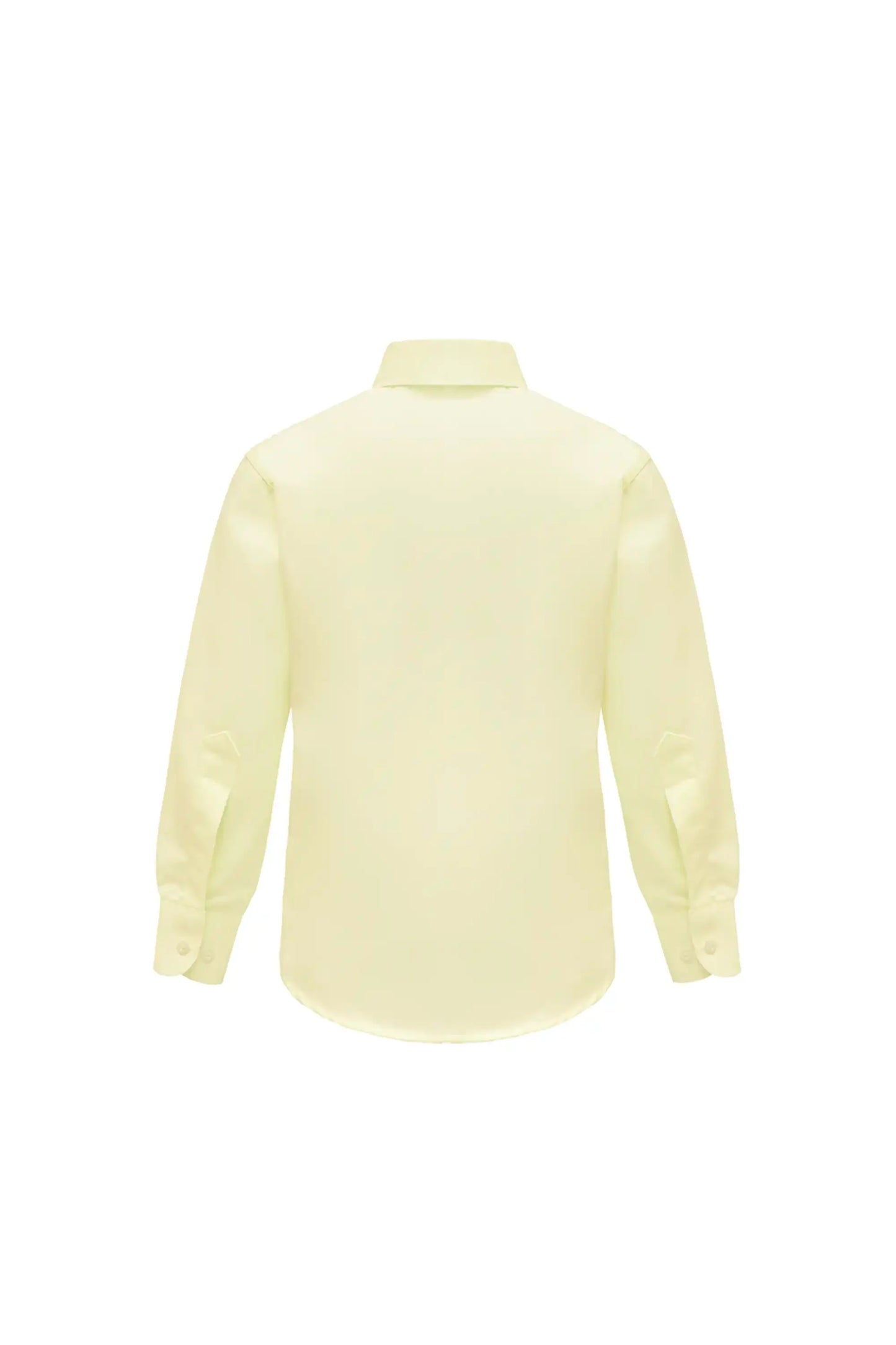 Boys' Button Down Shirt Solid Long Sleeve Dress Shirt
