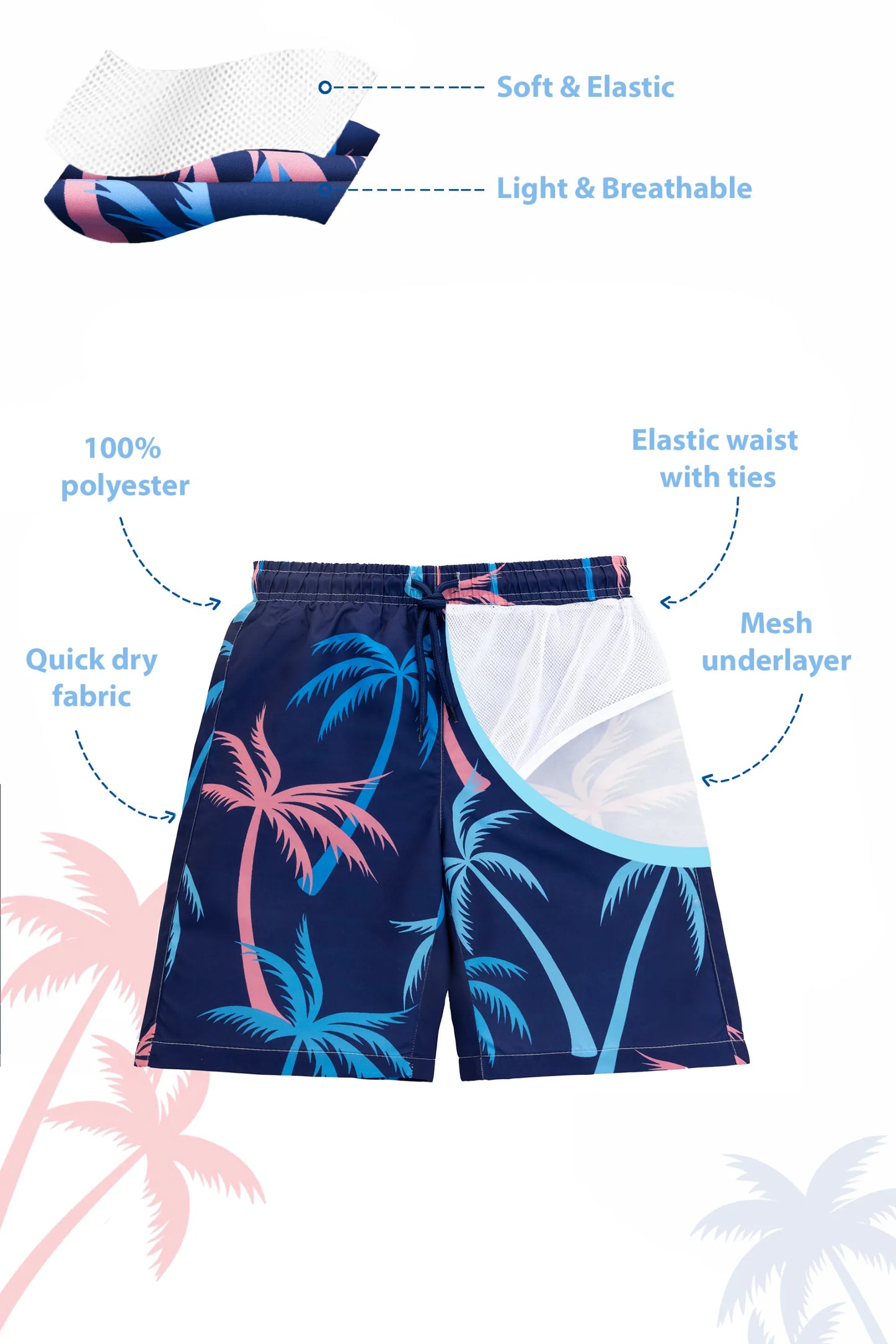 Boys Swim Trunks Toddler Boy Swim Shorts Bathing Suit Swimwear