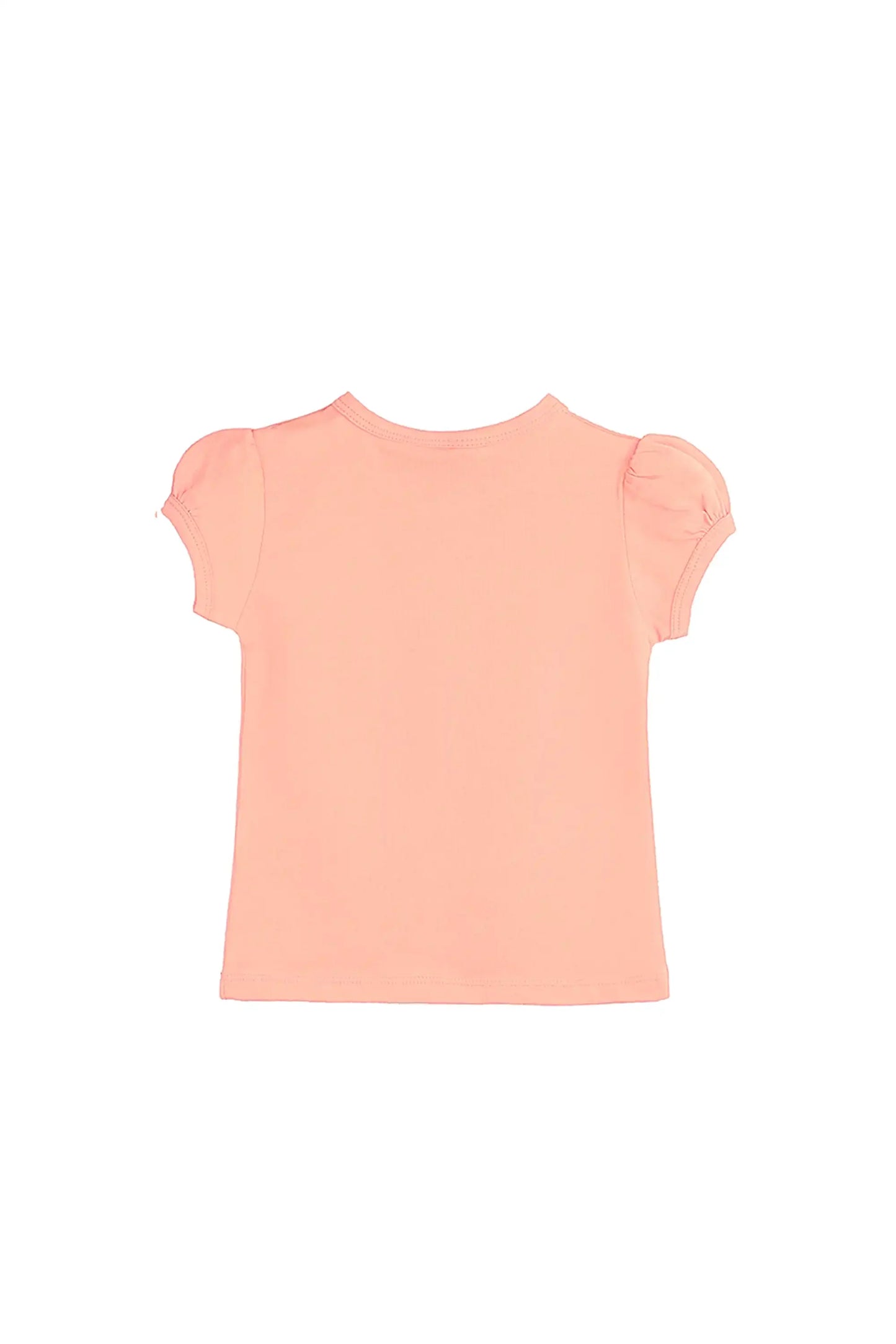 Baby Girls' Basic T-Shirt Short Sleeve Crewneck Tee