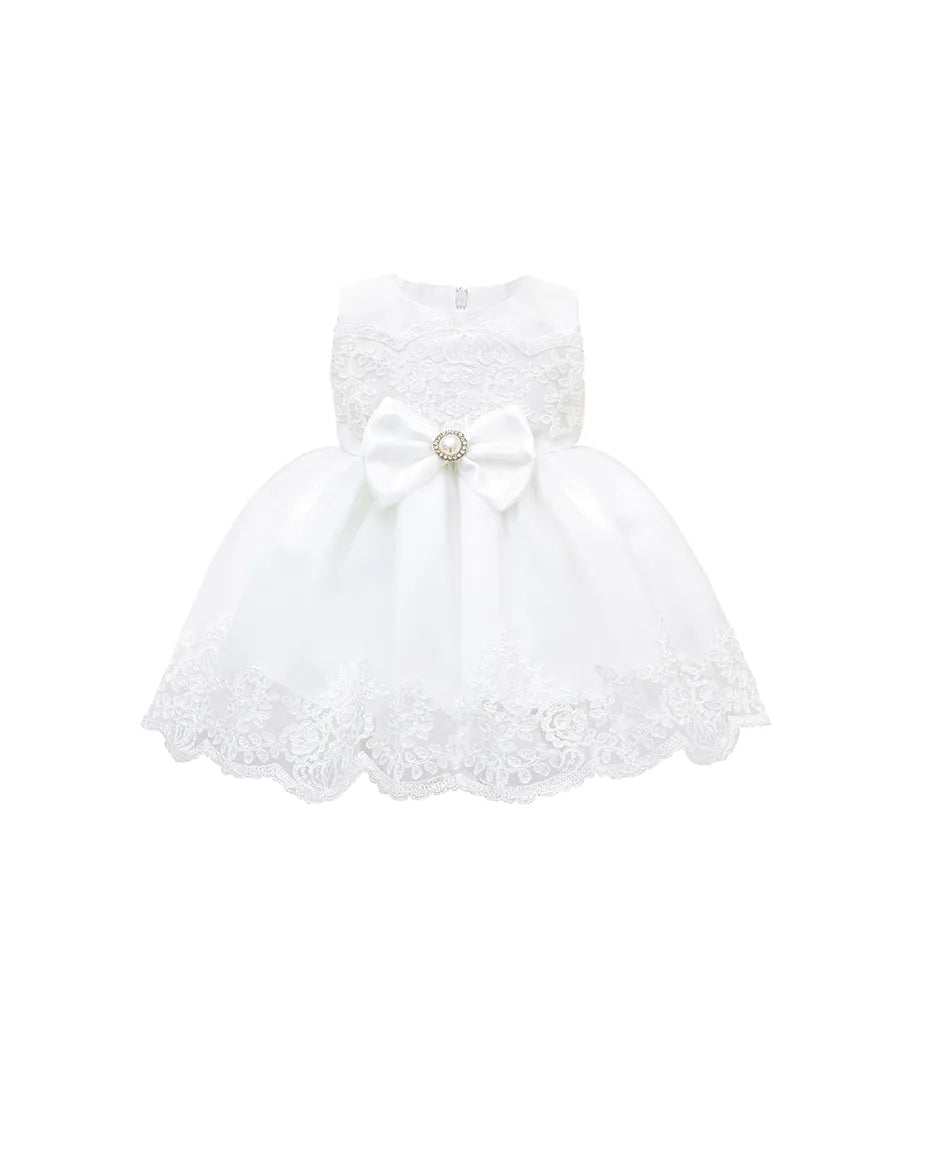 Newborn 6-Piece Lace & Tulle Princess Dress Set