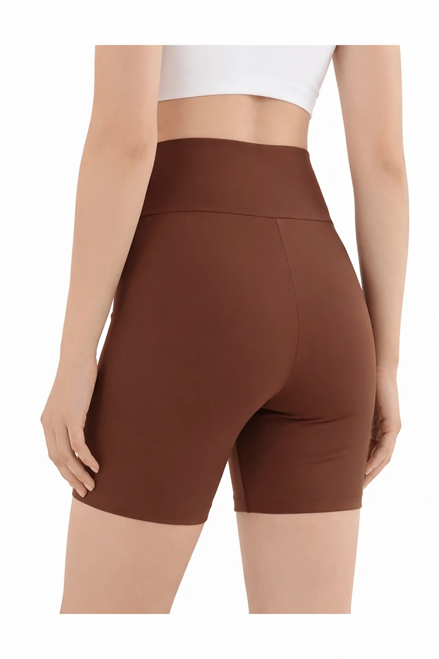 Girls High Waist Biker Shorts — Premium Soft 4-Way Stretch Yoga & Dance Athletic Shorts