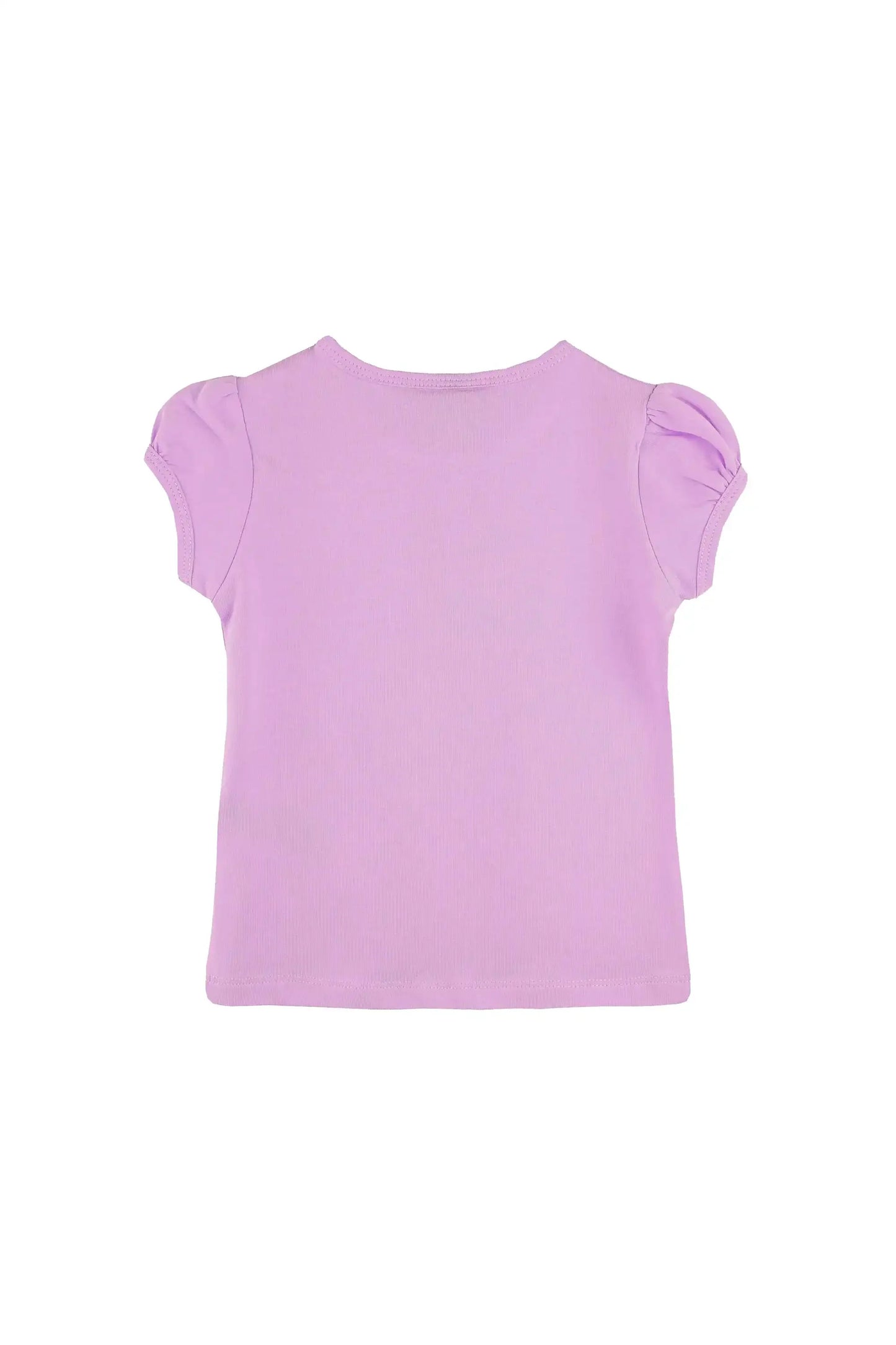 Baby Girls' Basic T-Shirt Short Sleeve Crewneck Tee