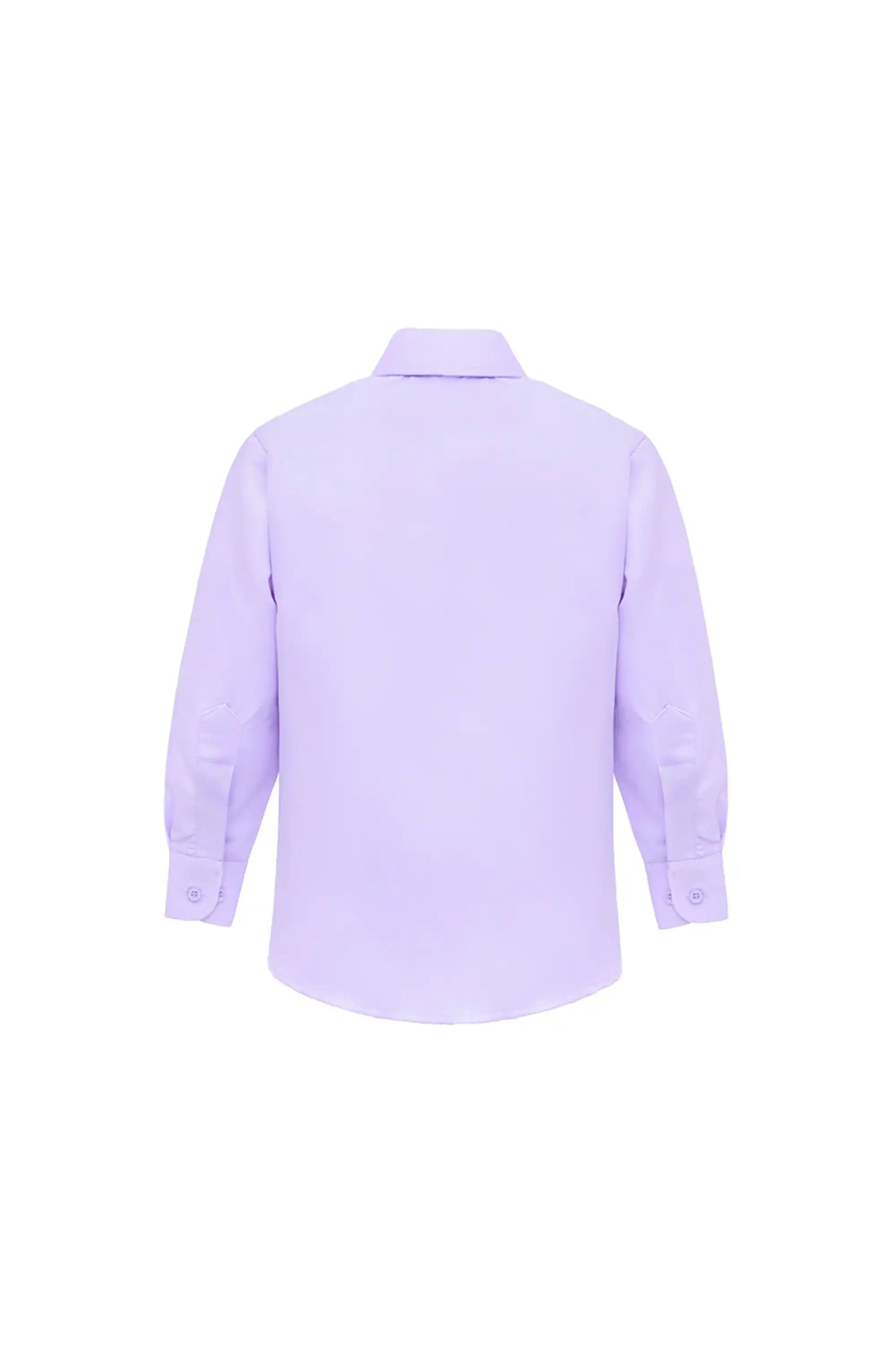 Boys' Button Down Shirt Solid Long Sleeve Dress Shirt