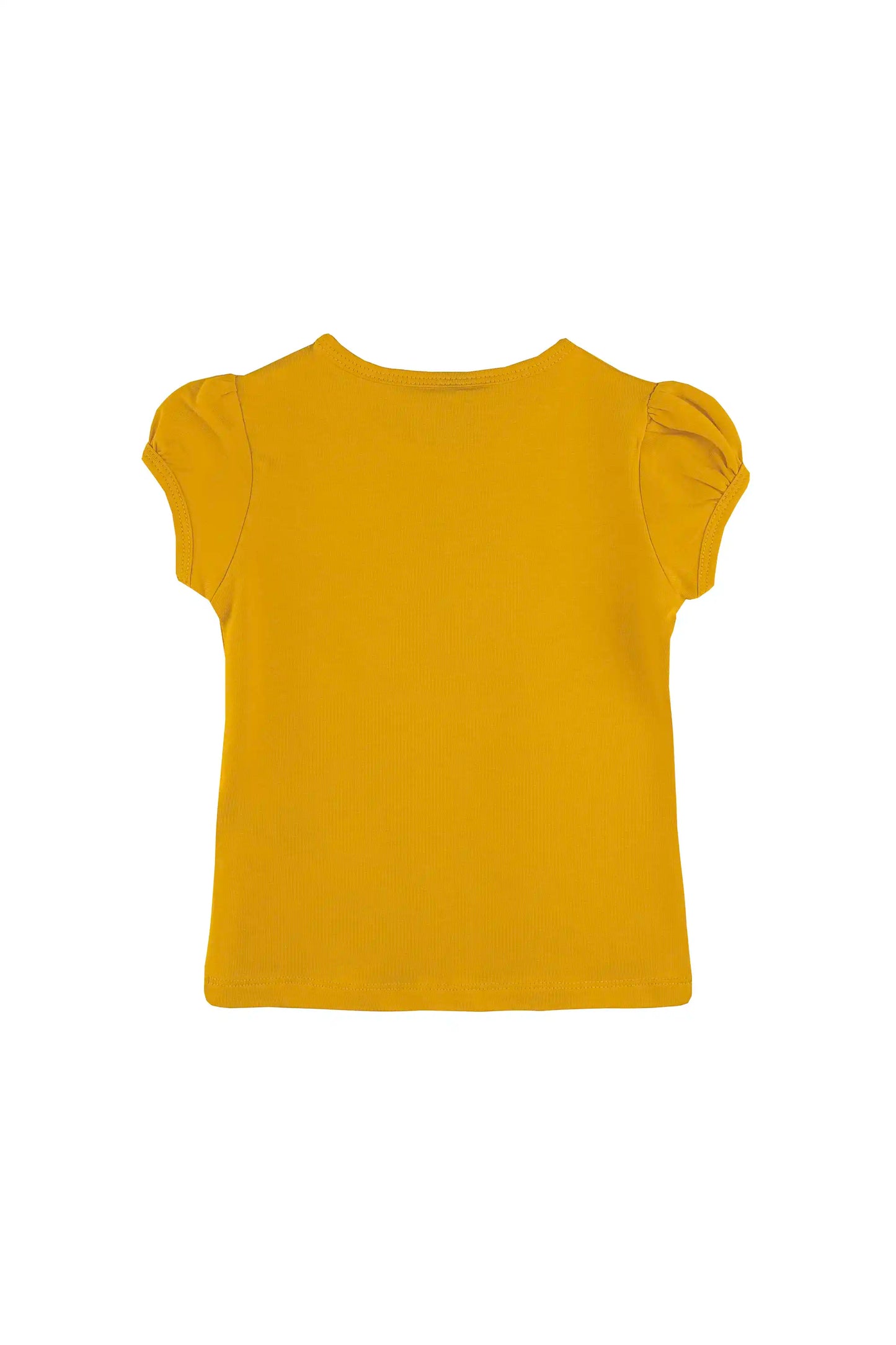 Baby Girls' Basic T-Shirt Short Sleeve Crewneck Tee