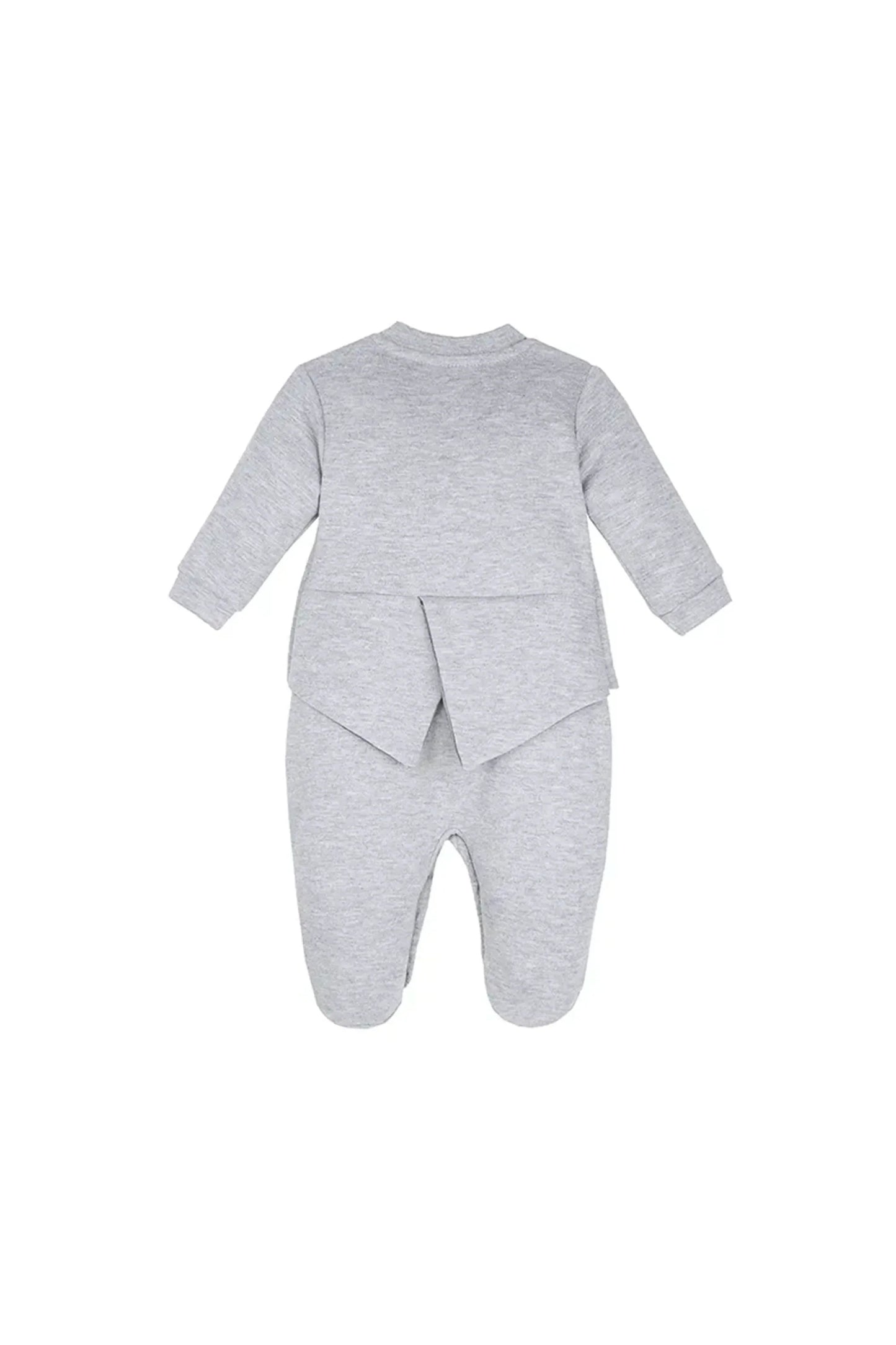 Baby Boy Footie Tuxedo Outfit with Bow Tie for Christmas Holidays - The Perfect Gentleman Look
