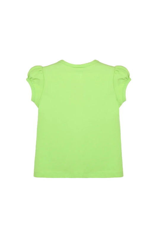 Baby Girls' Basic T-Shirt Short Sleeve Crewneck Tee