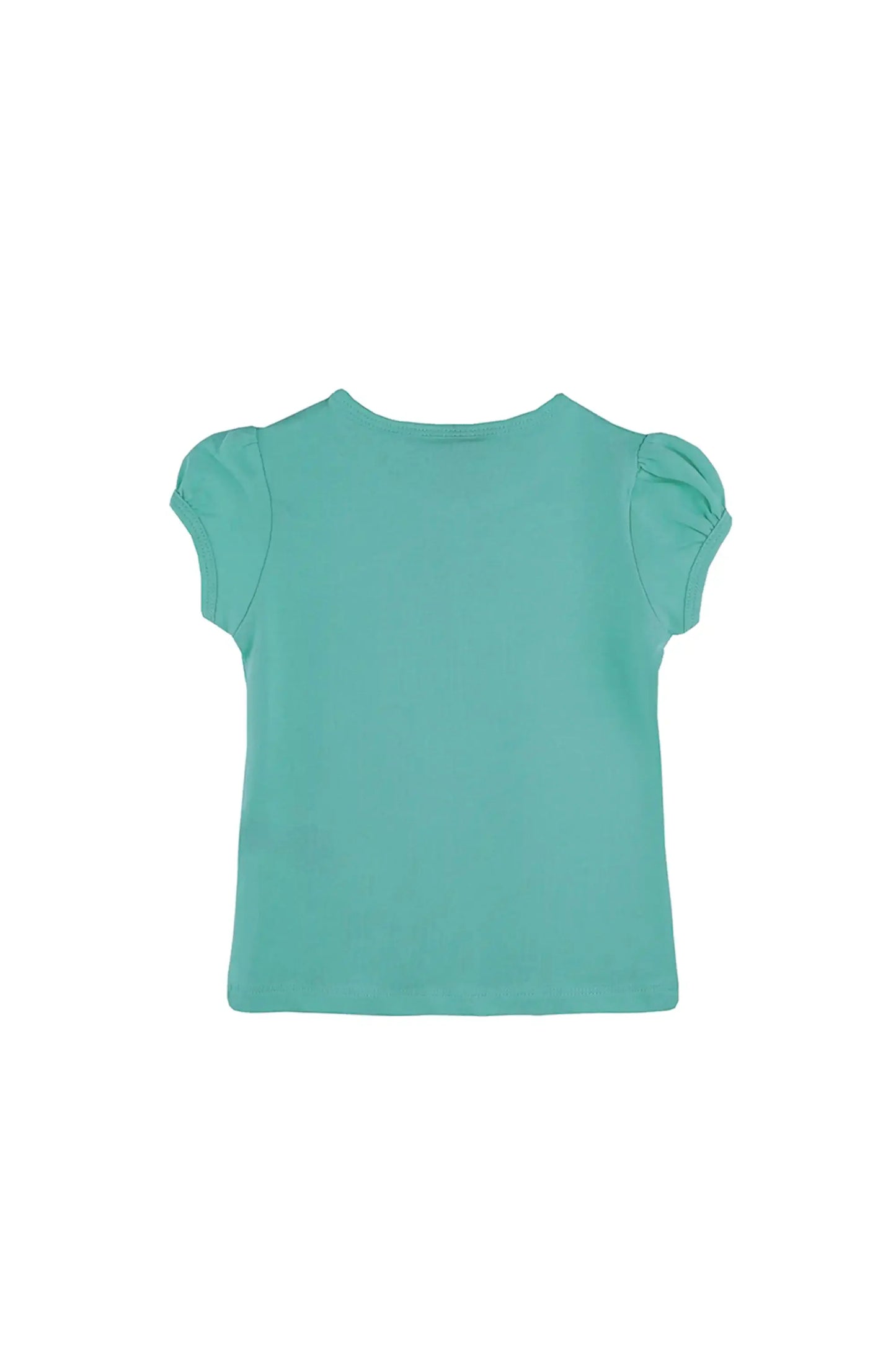 Baby Girls' Basic T-Shirt Short Sleeve Crewneck Tee