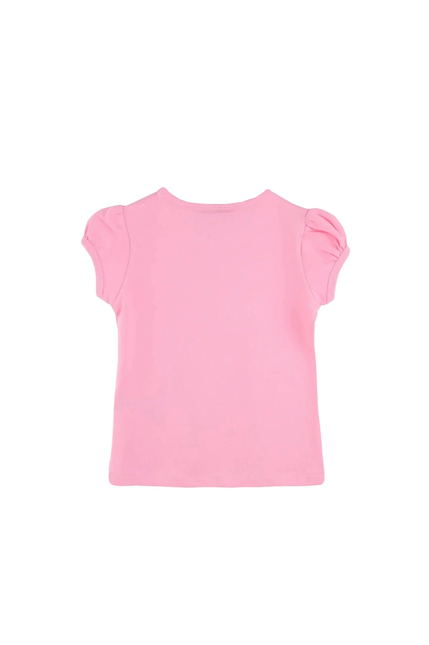 Baby Girls' Basic T-Shirt Short Sleeve Crewneck Tee