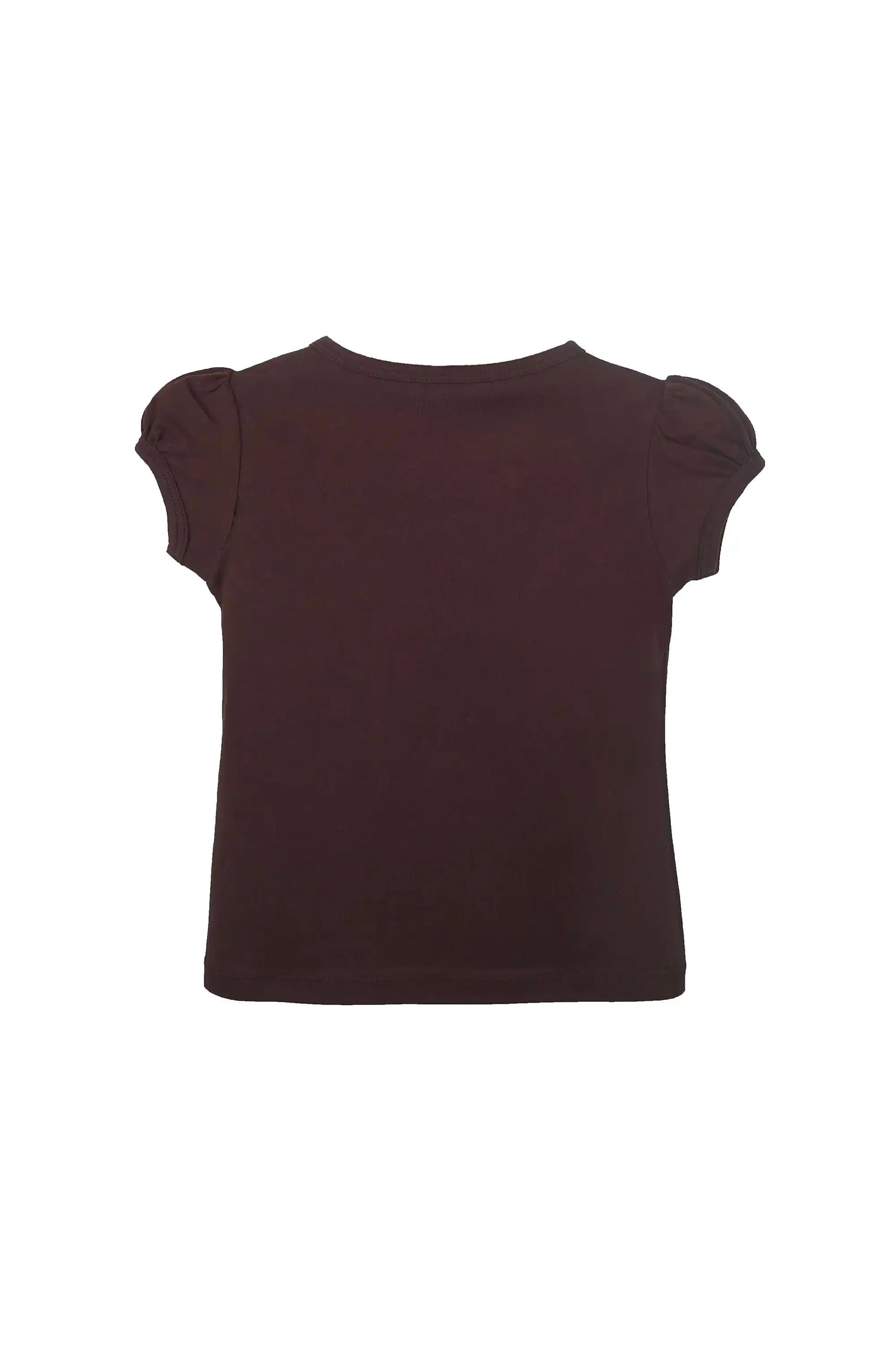 Baby Girls' Basic T-Shirt Short Sleeve Crewneck Tee