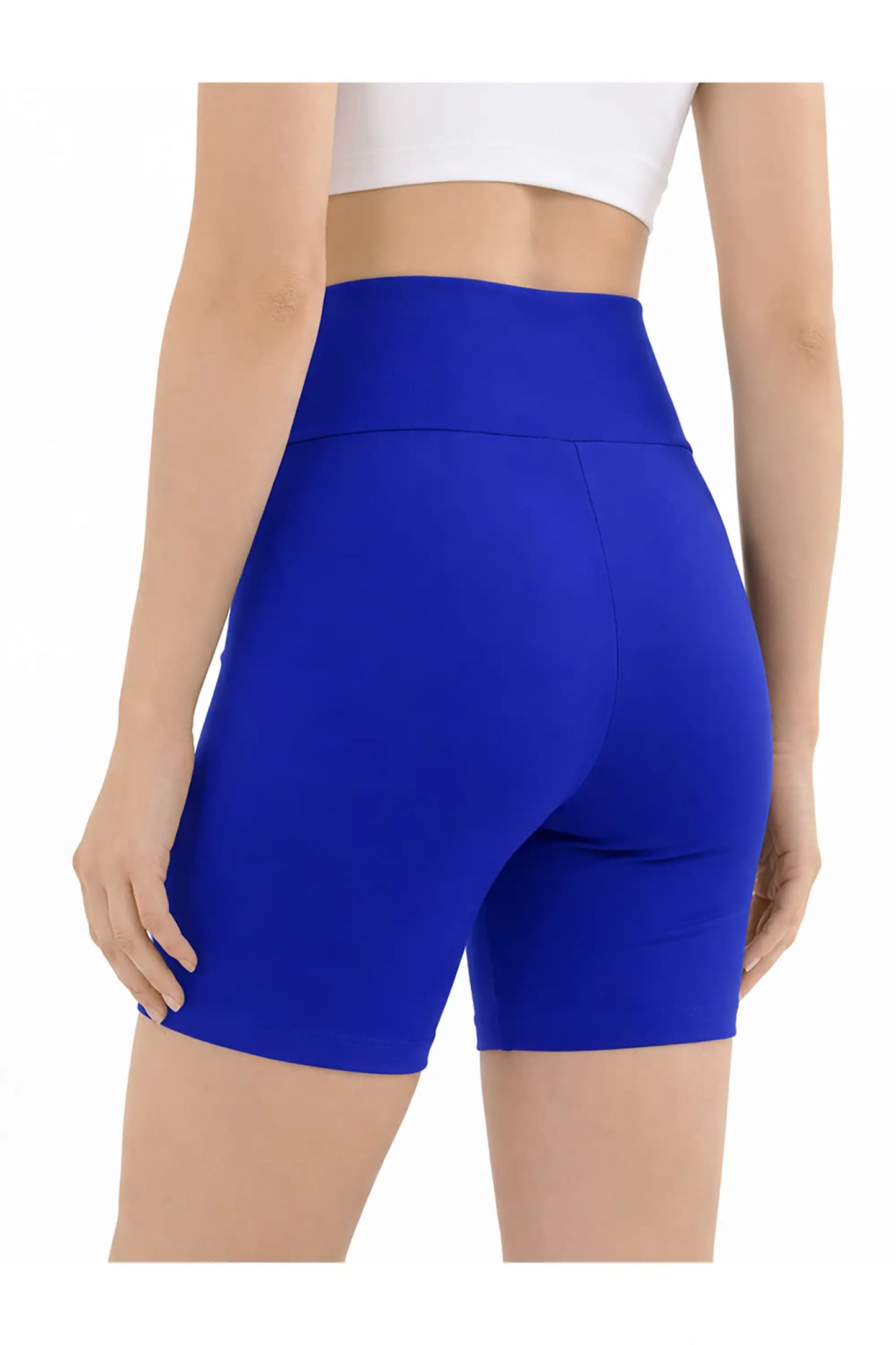 Girls High Waist Biker Shorts — Premium Soft 4-Way Stretch Yoga & Dance Athletic Shorts