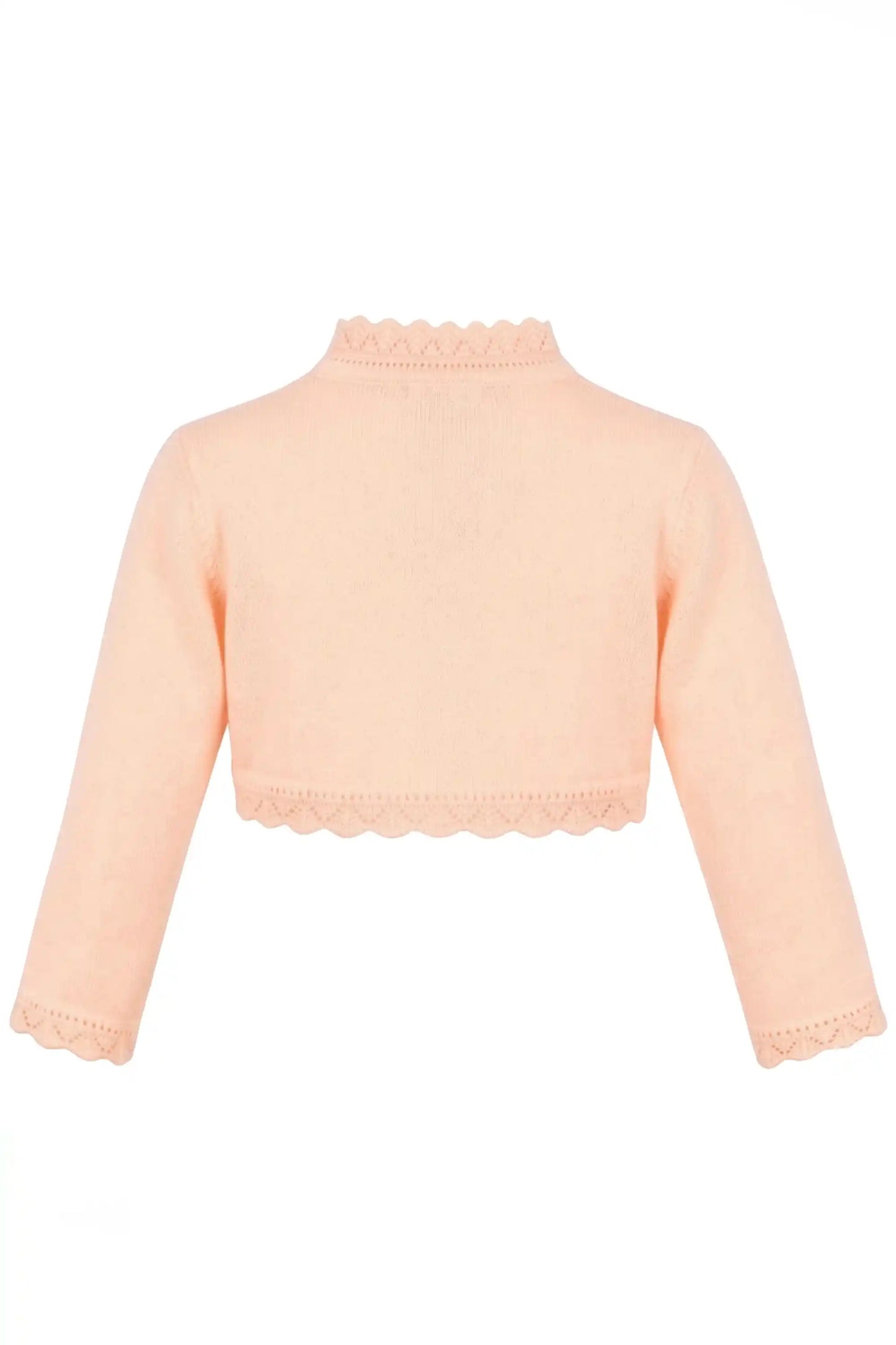 Baby Knit Button Detailed Bolero Cardigan