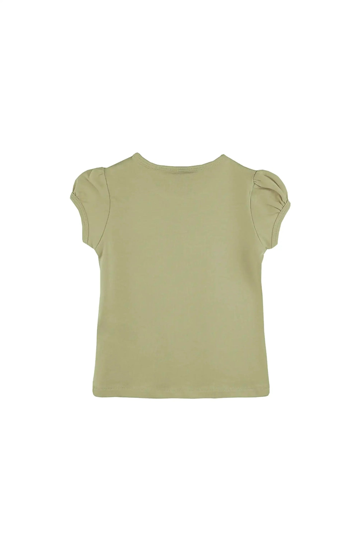 Baby Girls' Basic T-Shirt Short Sleeve Crewneck Tee