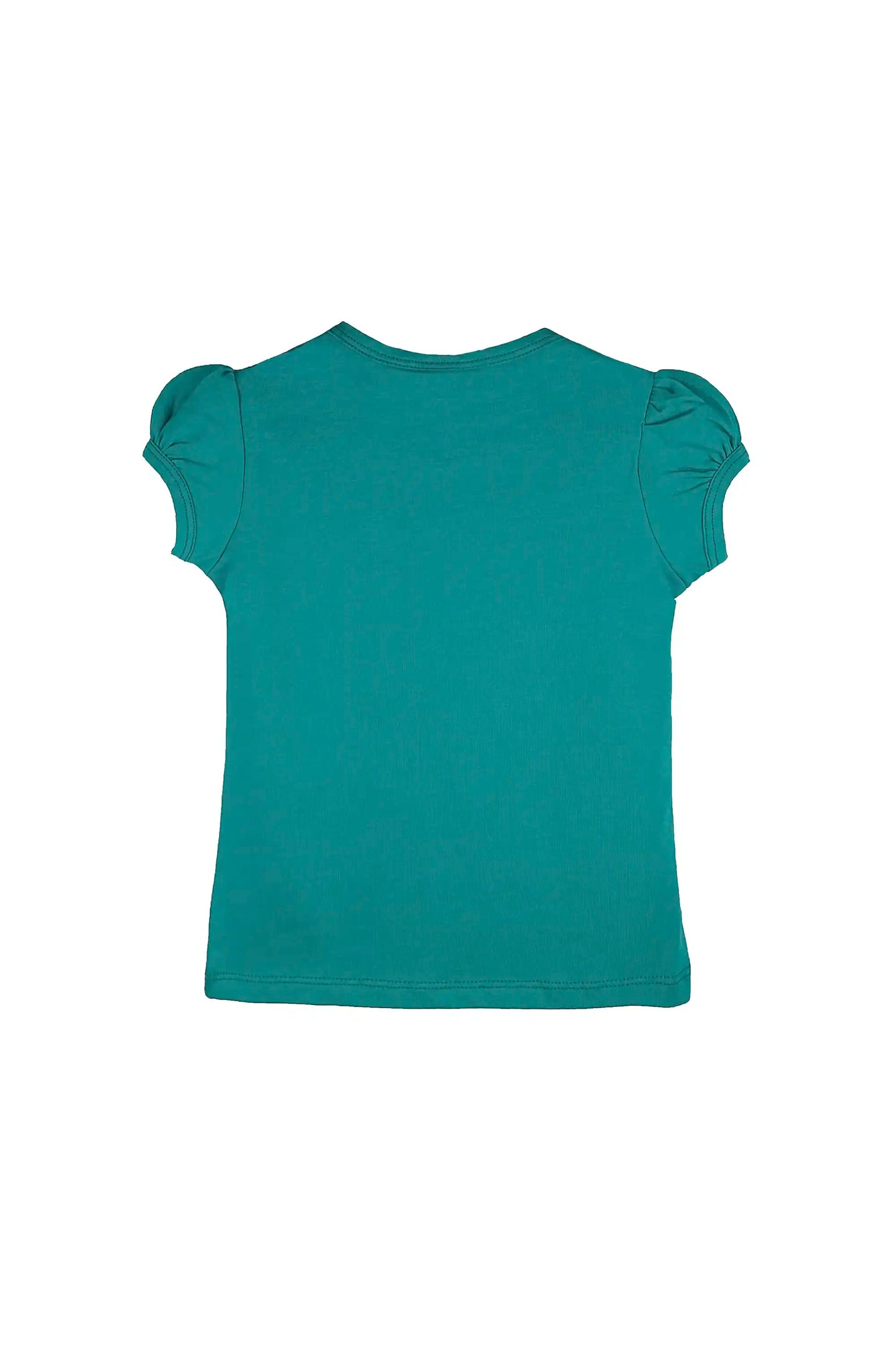Baby Girls' Basic T-Shirt Short Sleeve Crewneck Tee