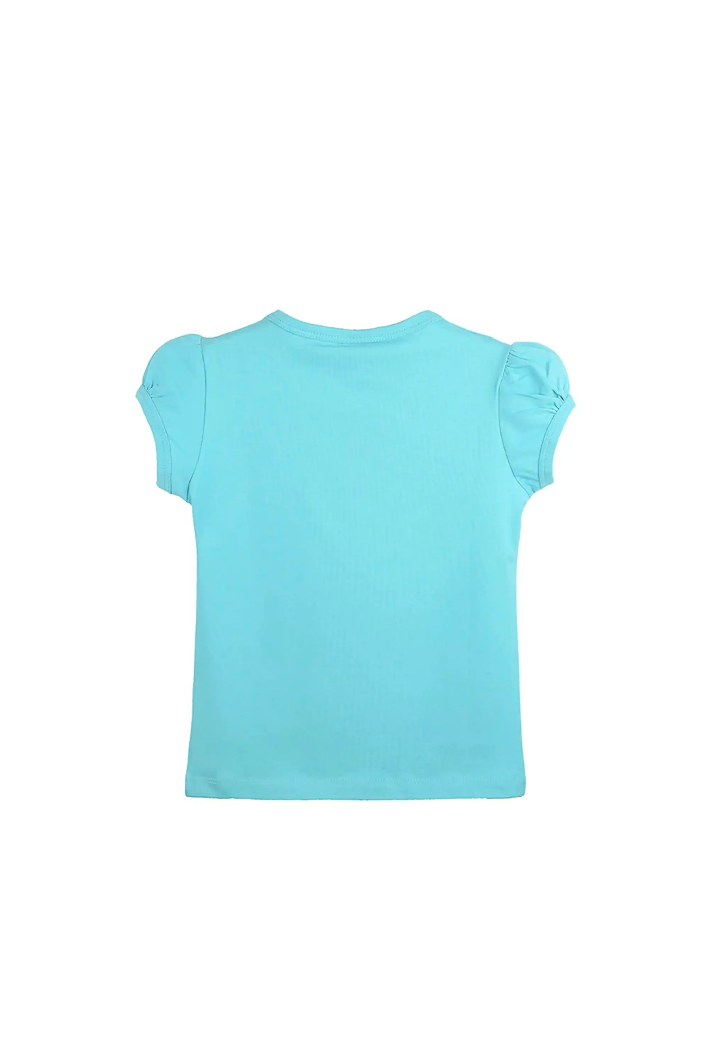 Baby Girls' Basic T-Shirt Short Sleeve Crewneck Tee