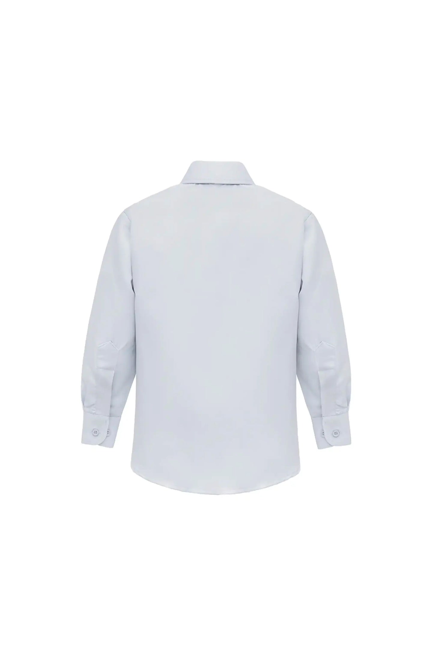 Boys' Button Down Shirt Solid Long Sleeve Dress Shirt