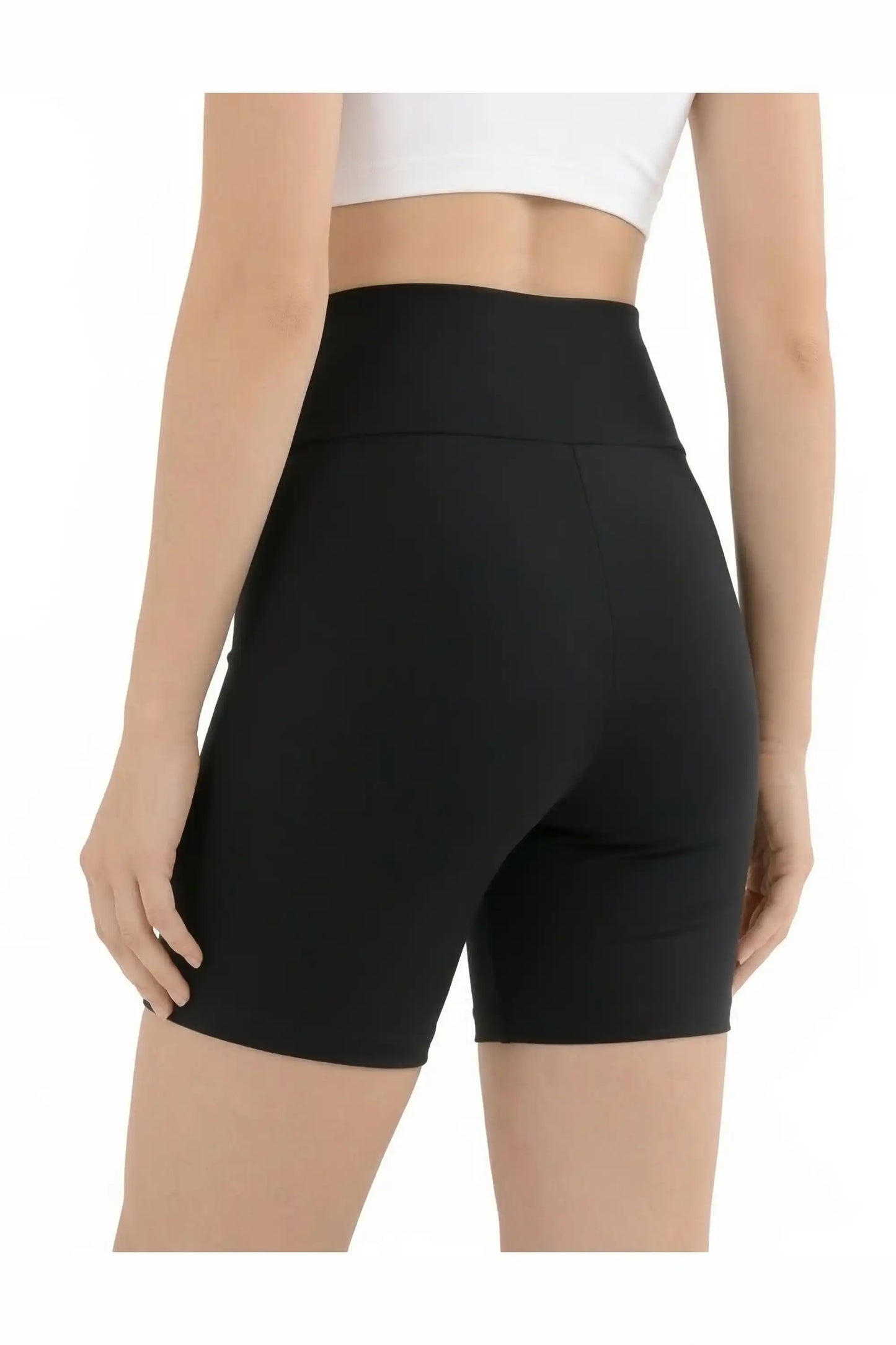 Girls High Waist Biker Shorts — Premium Soft 4-Way Stretch Yoga & Dance Athletic Shorts