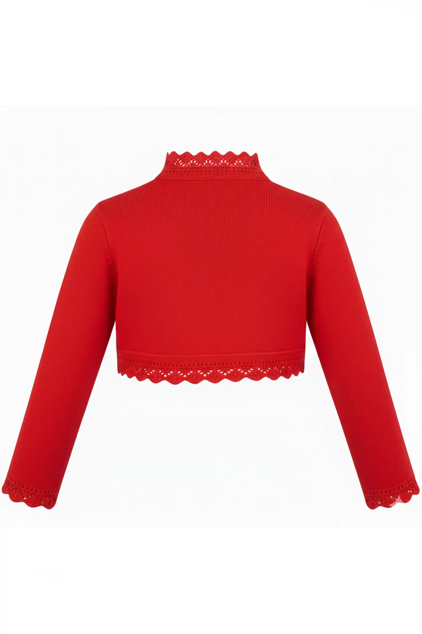 Baby Knit Button Detailed Bolero Cardigan