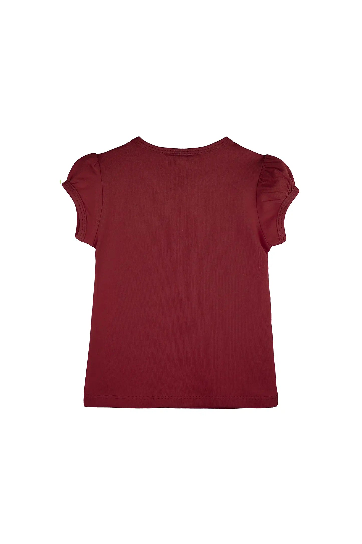 Baby Girls' Basic T-Shirt Short Sleeve Crewneck Tee