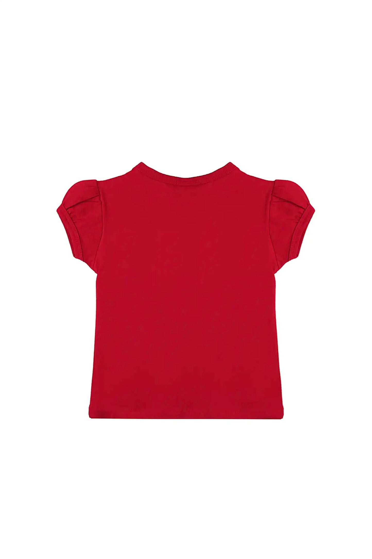 Baby Girls' Basic T-Shirt Short Sleeve Crewneck Tee