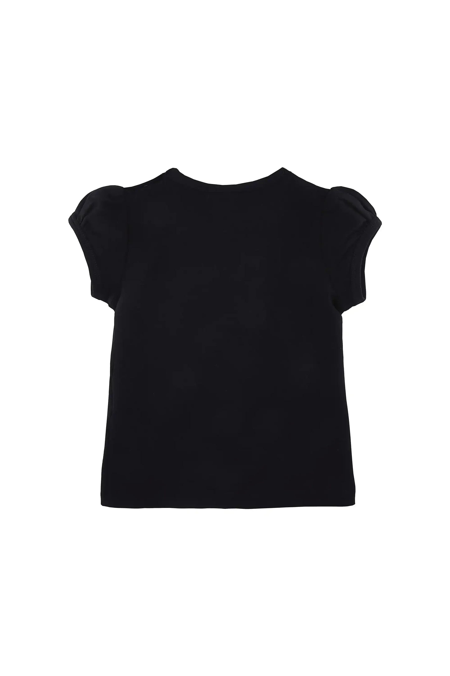 Baby Girls' Basic T-Shirt Short Sleeve Crewneck Tee