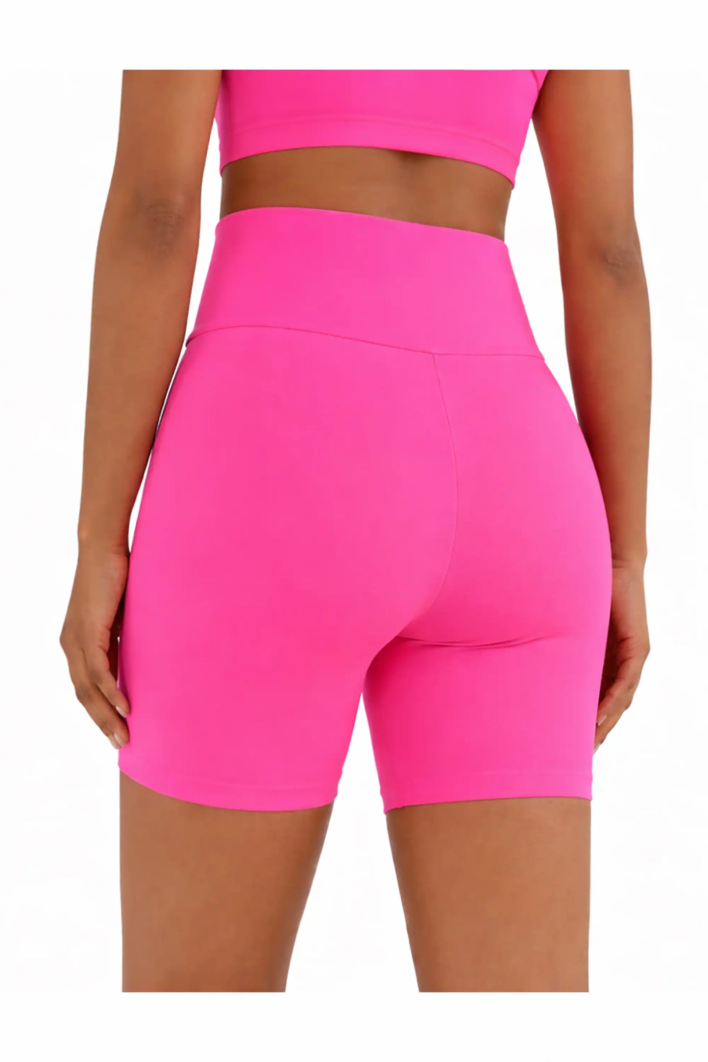 Girls High Waist Biker Shorts — Premium Soft 4-Way Stretch Yoga & Dance Athletic Shorts