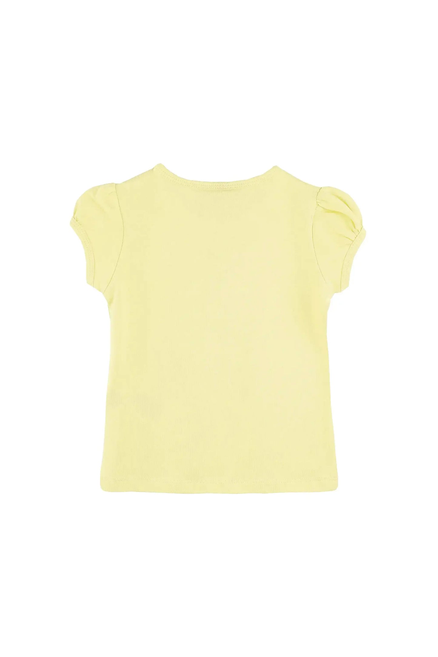 Baby Girls' Basic T-Shirt Short Sleeve Crewneck Tee
