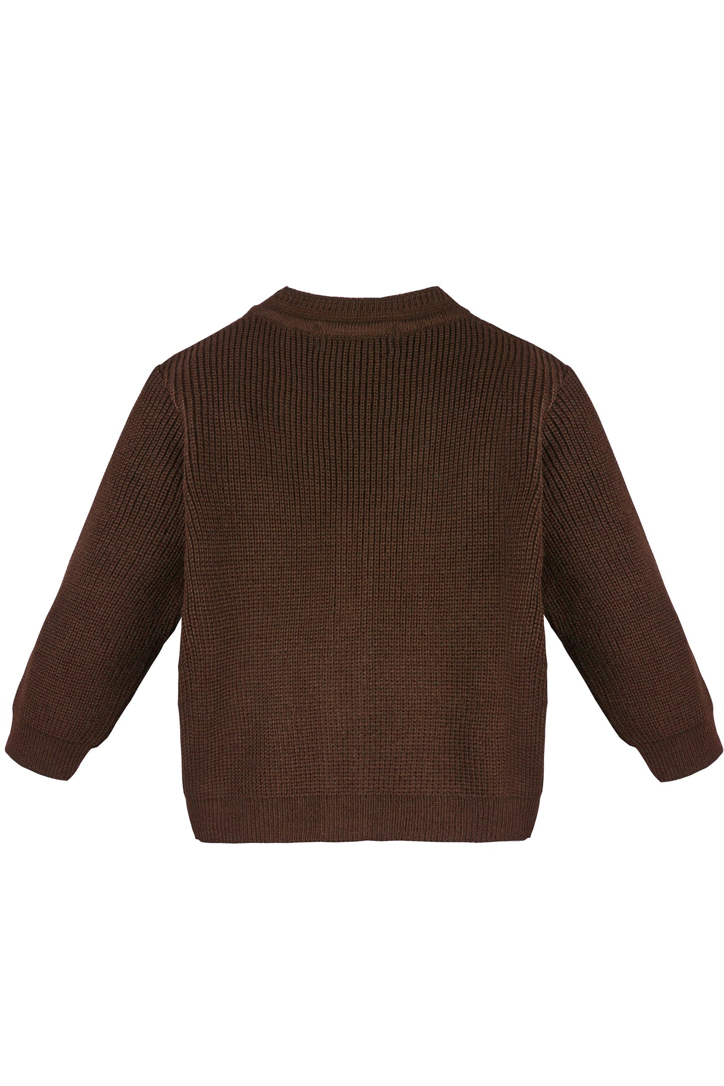 Boys' ribbed knit v-neck four buttoned cardigan; perfect for baby boy clothes & christmas gift ideas