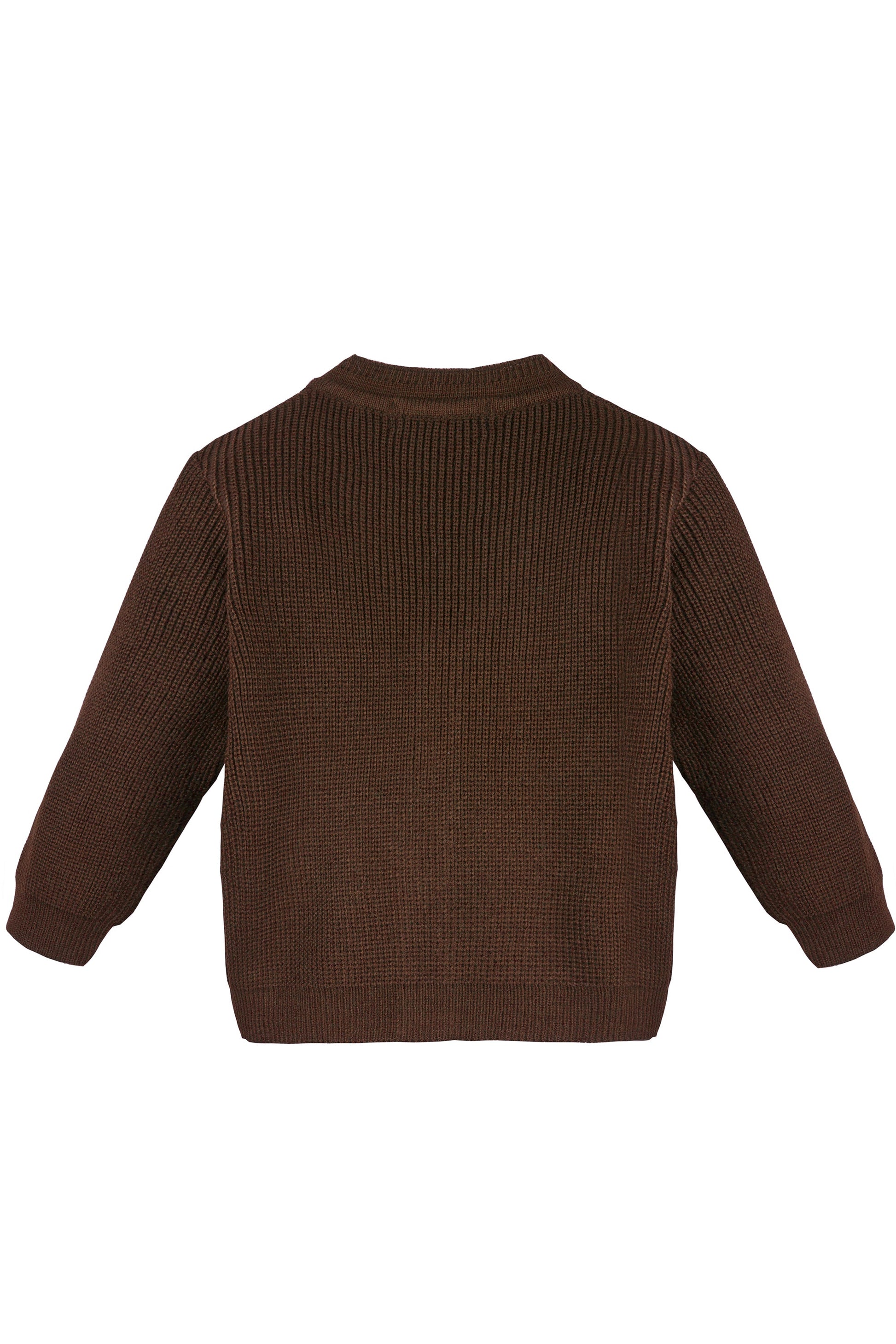 Boys' ribbed knit v-neck four buttoned cardigan; perfect for baby boy clothes & christmas gift ideas