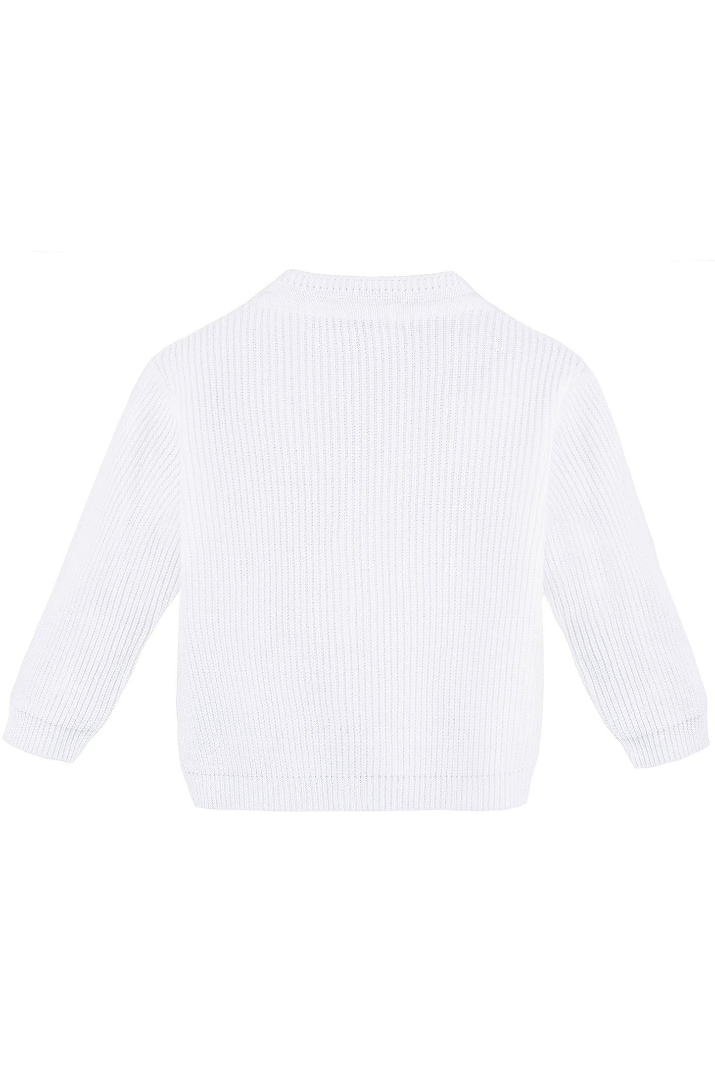 Boys' ribbed knit v-neck four buttoned cardigan; perfect for baby boy clothes & christmas gift ideas