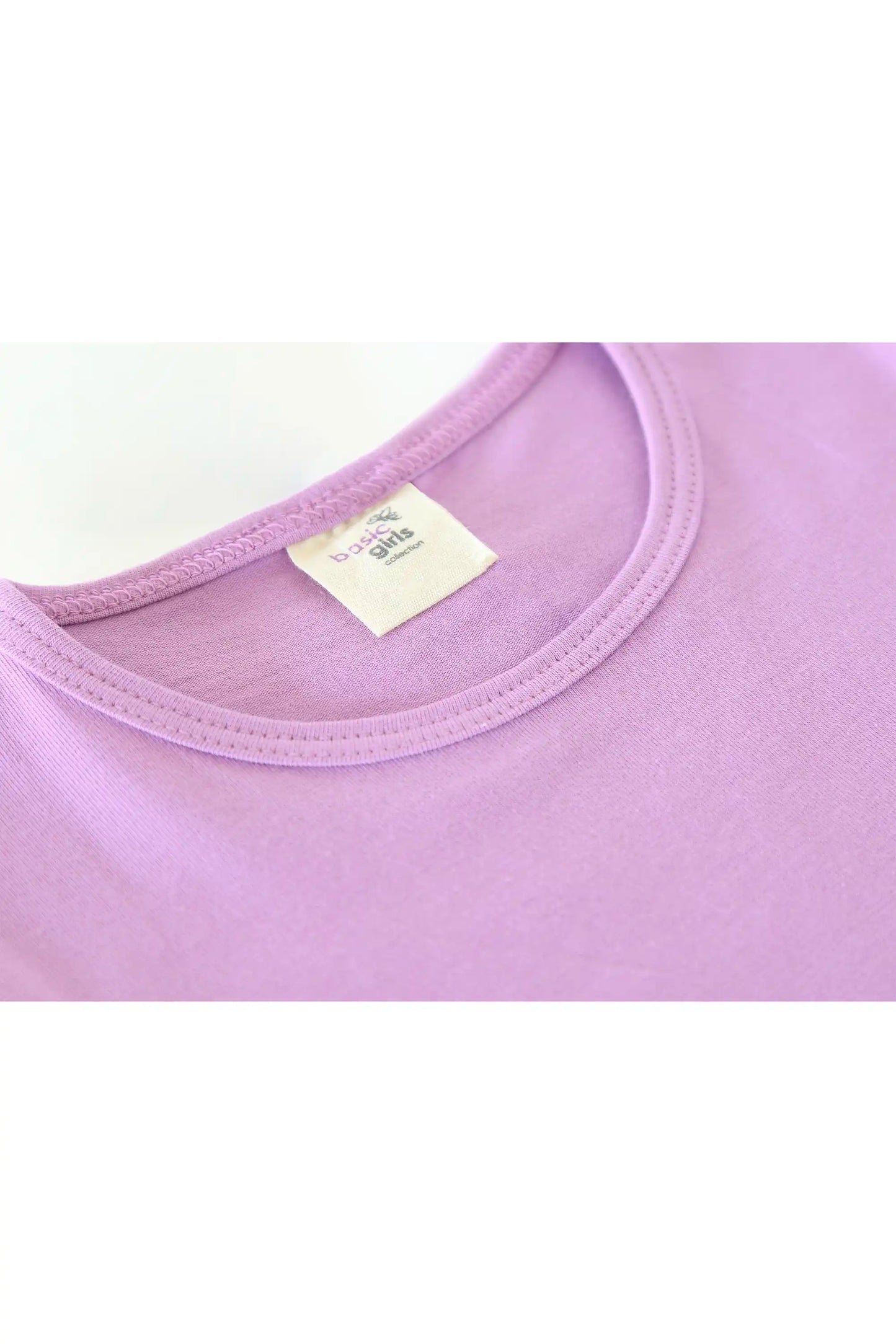 Baby Girls' Basic T-Shirt Short Sleeve Crewneck Tee