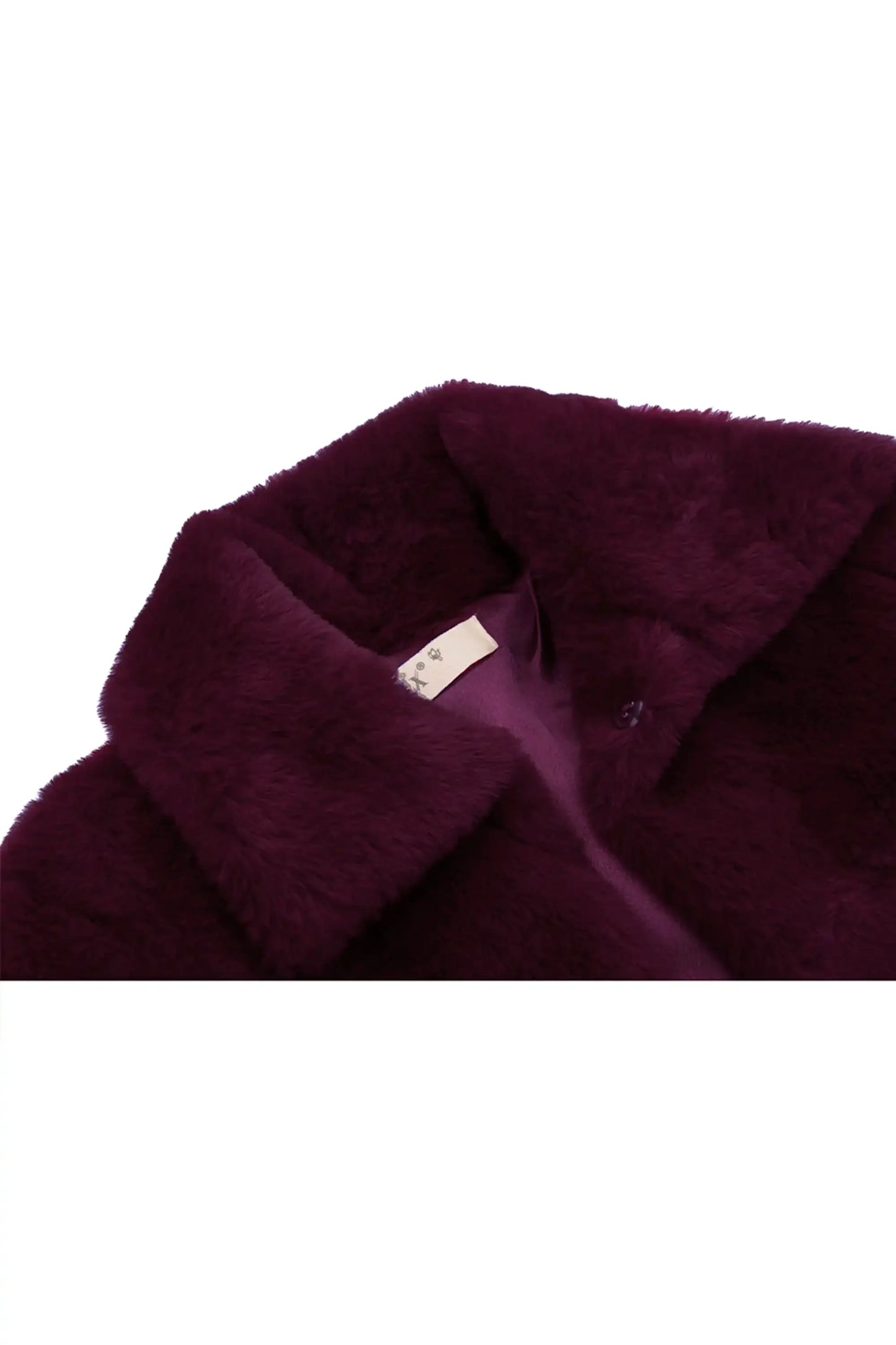Girls Faux Fur Shrug Jacket Tied Ribbon Cozy Bolero