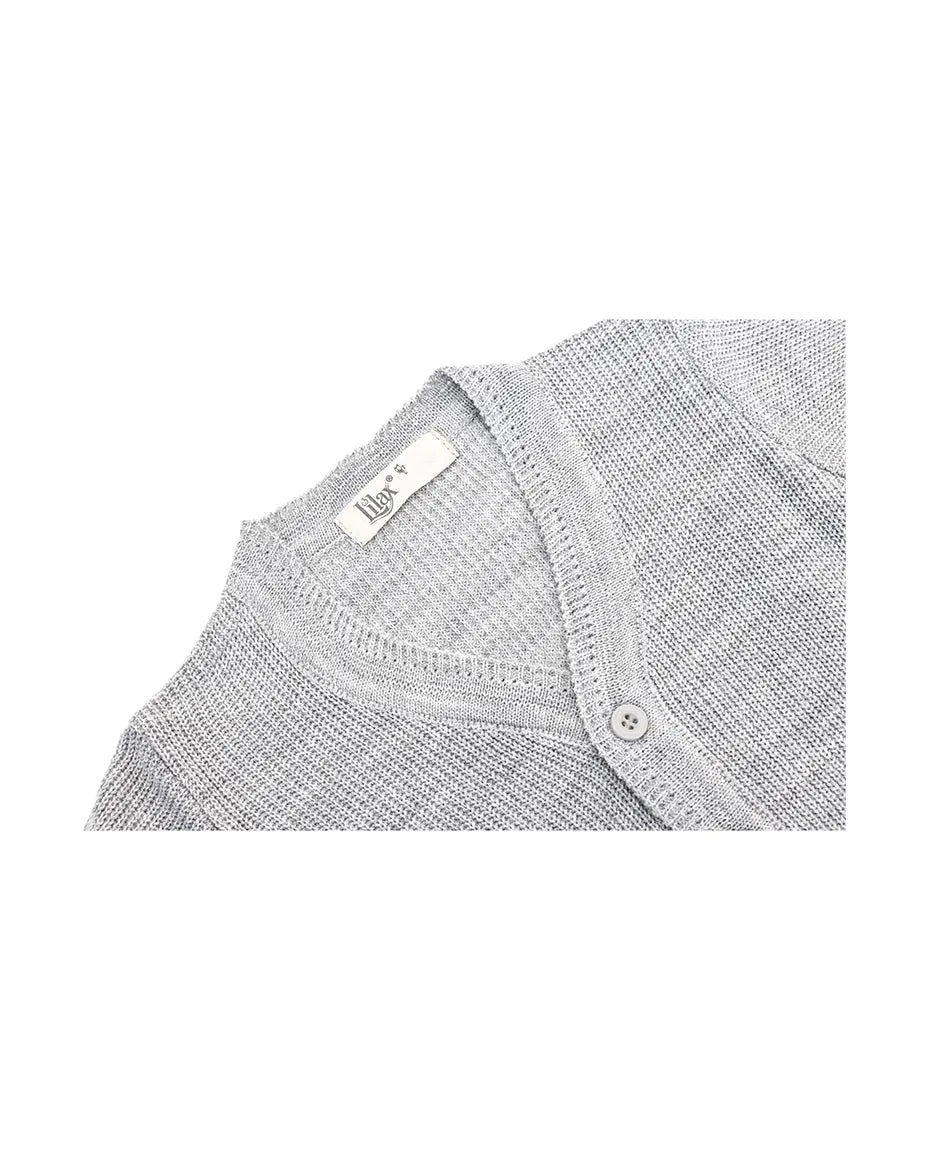 Little Boys Basic Long Sleeve V-Neck Classic Knit Cardigan Sweater